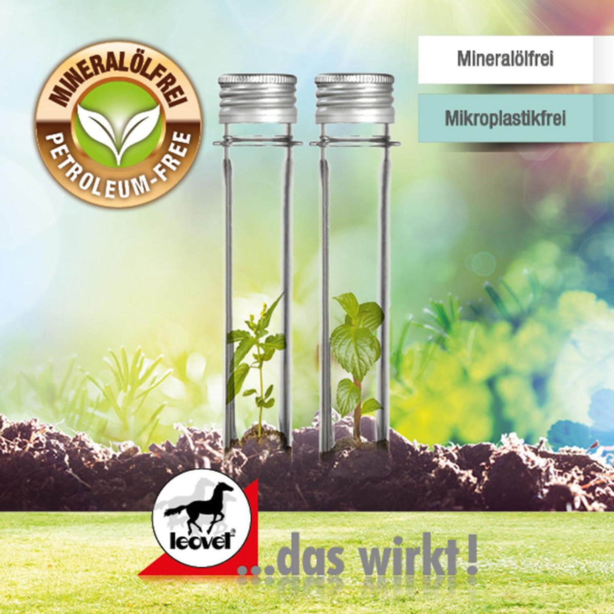 leovet Pferdeshampoo Power Shampoo Walnuss, Produkt allein, mineralölfrei und mikroplastikfrei.