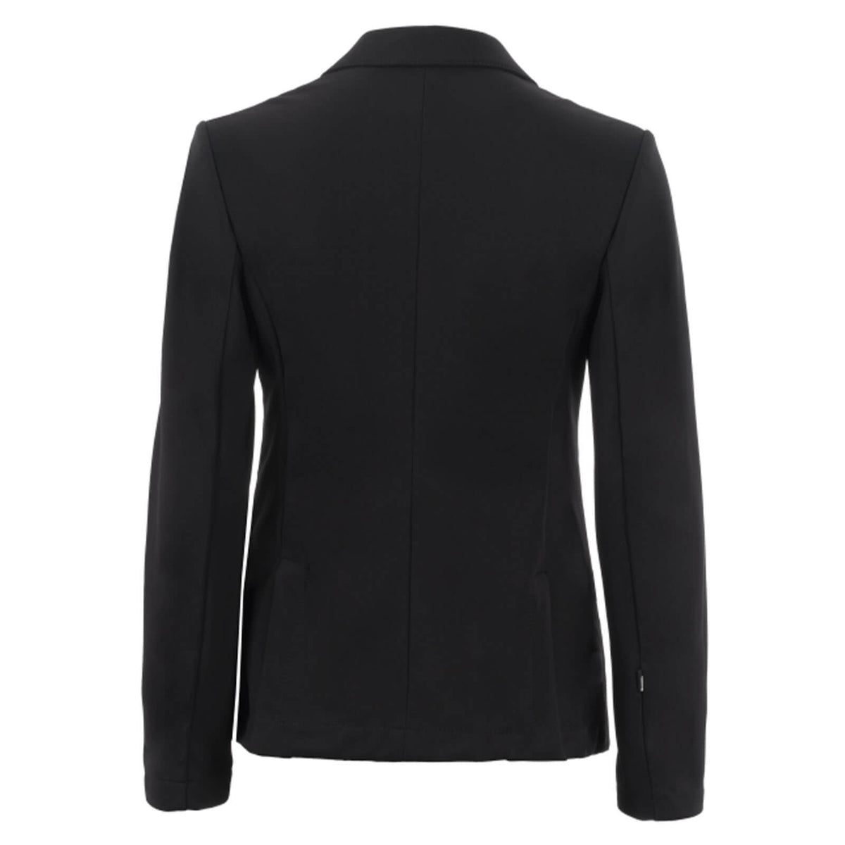 Cavallo Reitsakko Damen Sevilla Turnierjacket, Schwarz, Rückansicht des Produkts.