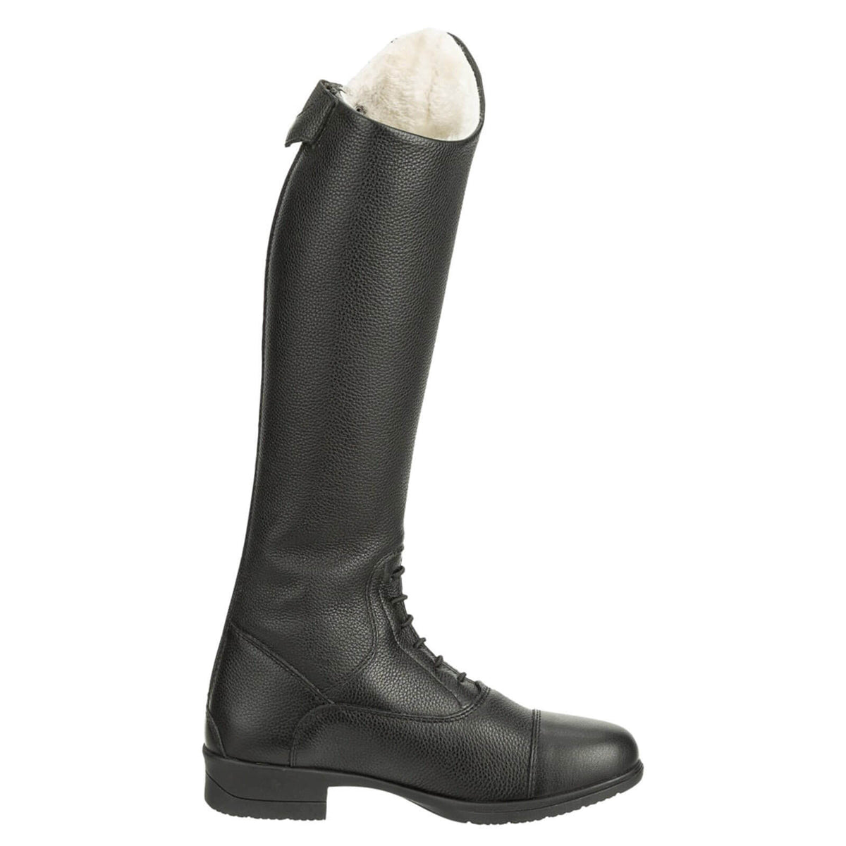 Suedwind Equestrian Reitstiefel Kinder Nova Kids Fun Leather Winter Convertible Kinderreitstiefel, Schwarz, Produkt allein.