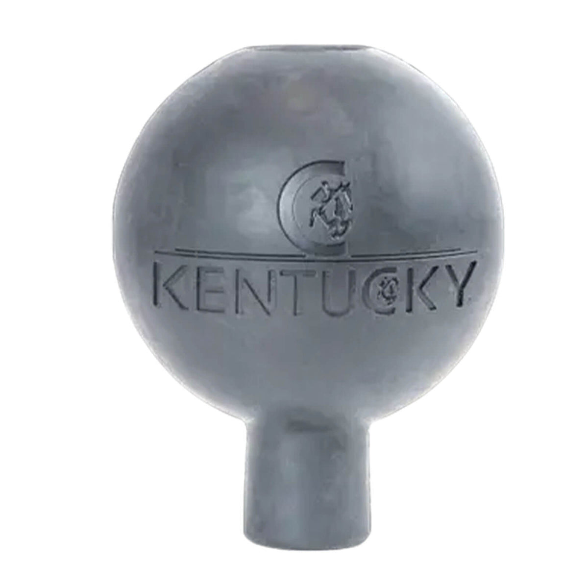 Kentucky Horsewear Anbindeschutz Leine & Wandschutz Gummiball Lead & Wall Protection, Grey, Produkt allein.