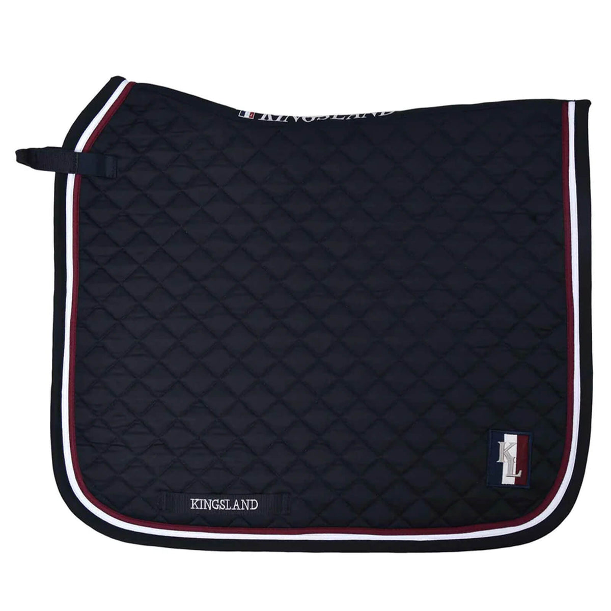 Kingsland Schabracke Dressur Classic Dressurschabracke, Dunkelblau, Produkt allein.
