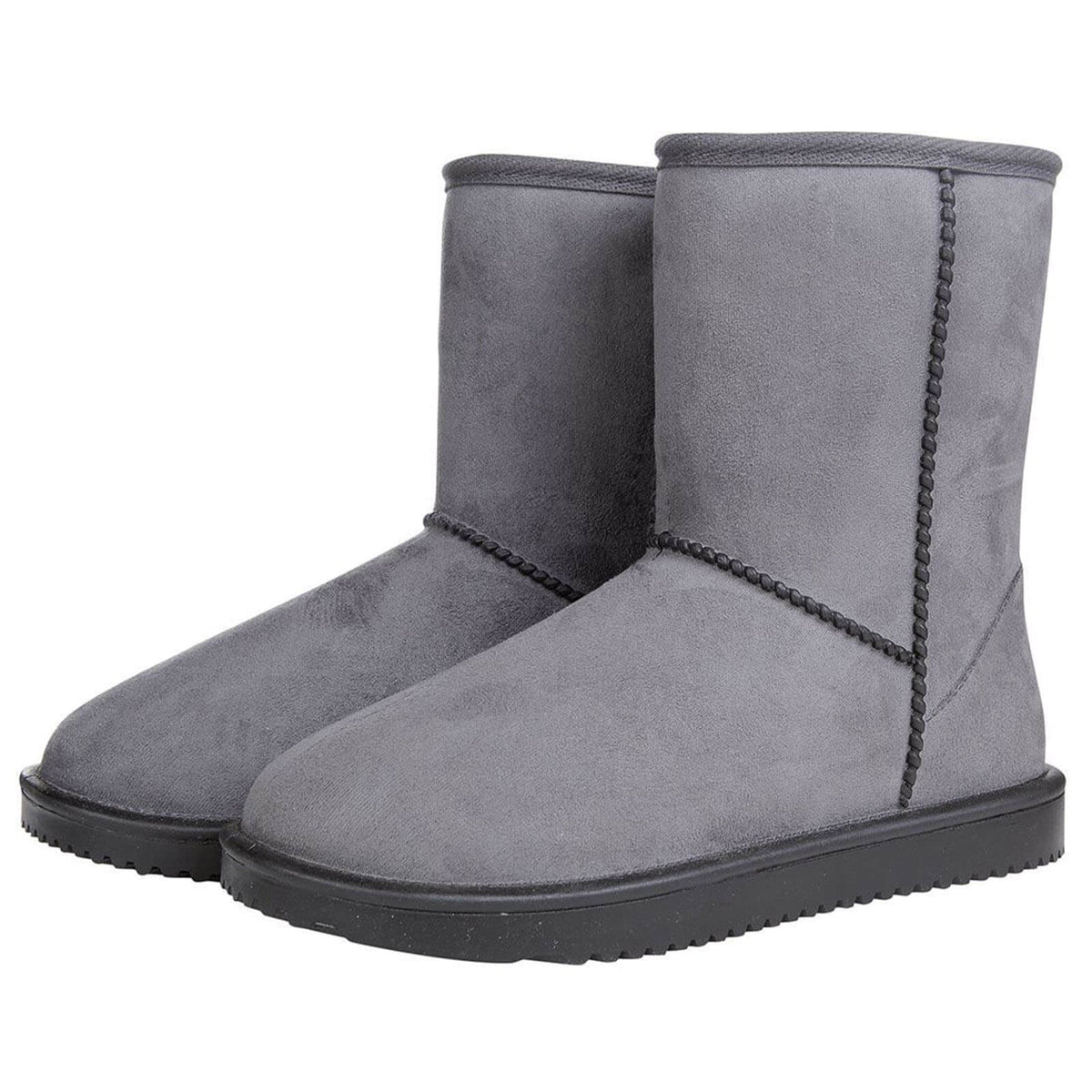 Allwetterstiefel Davos, Grau, Produkt allein auf weißem Hintergrund.