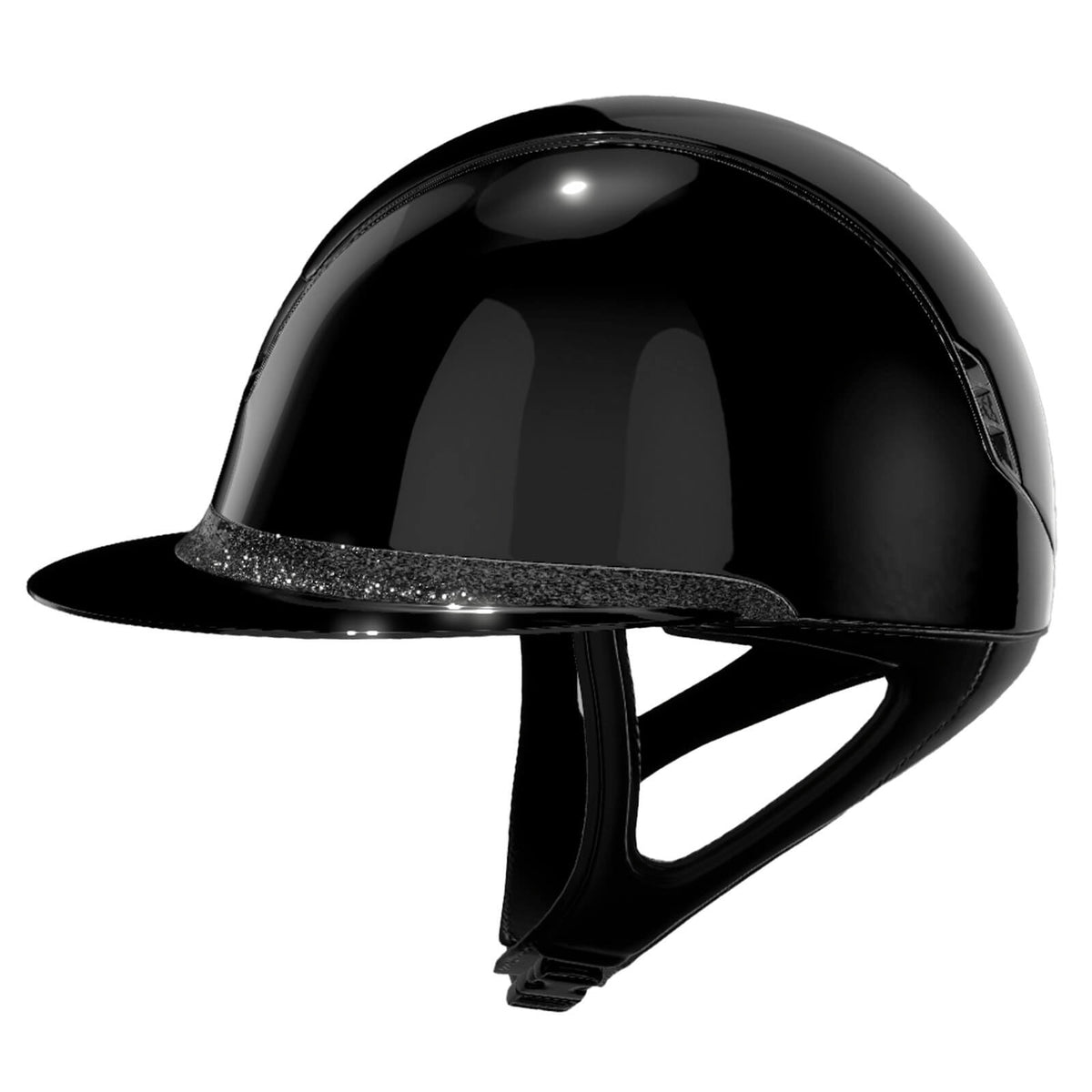 Samshield Reithelm Miss Shield 2.0 Shadowglossy Black/Chrome Black/UltraFineRock Black, Produkt allein.