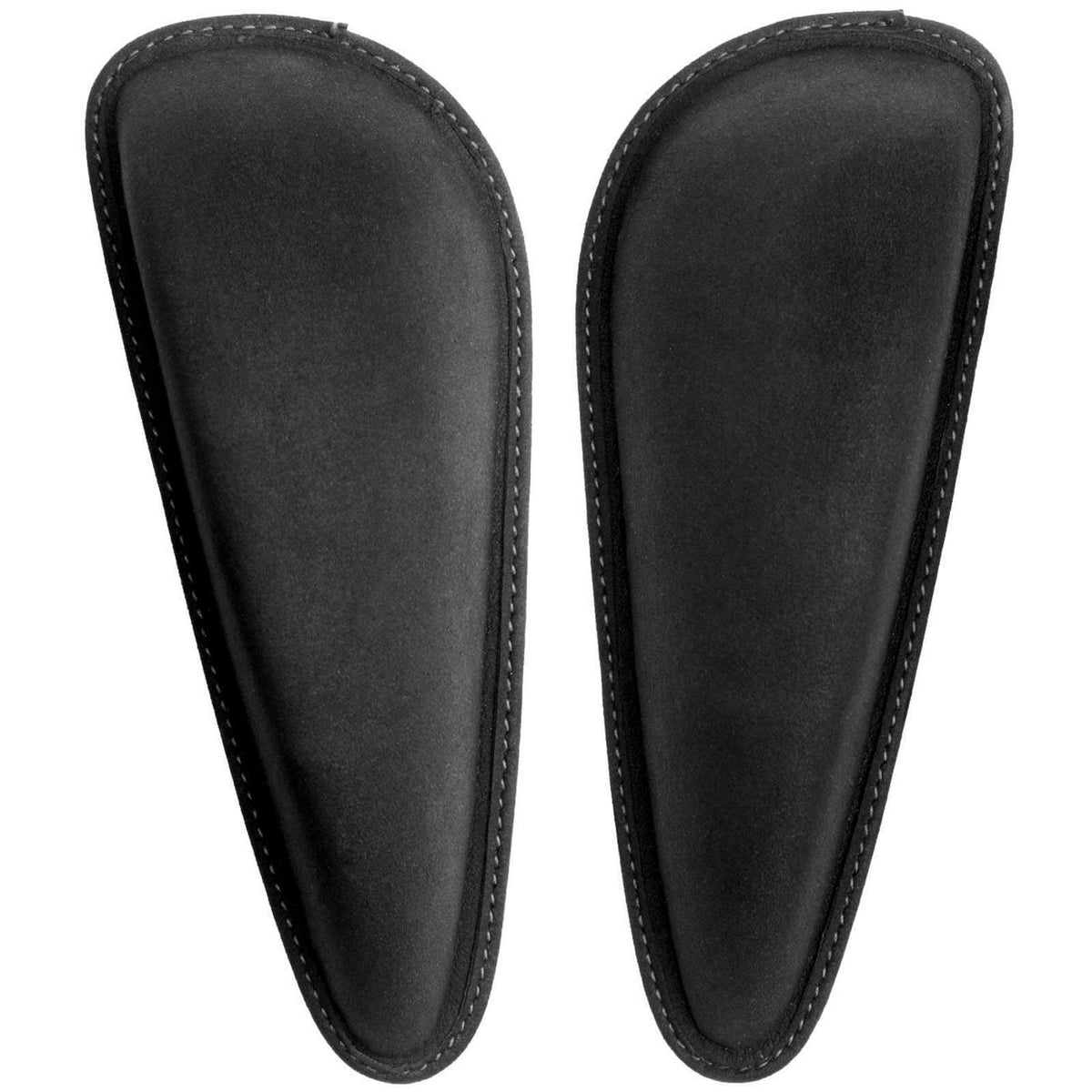 Sattelpauschen Flexibloc, Schwarz, Paar Sattelpauschen als Detailaufnahme.