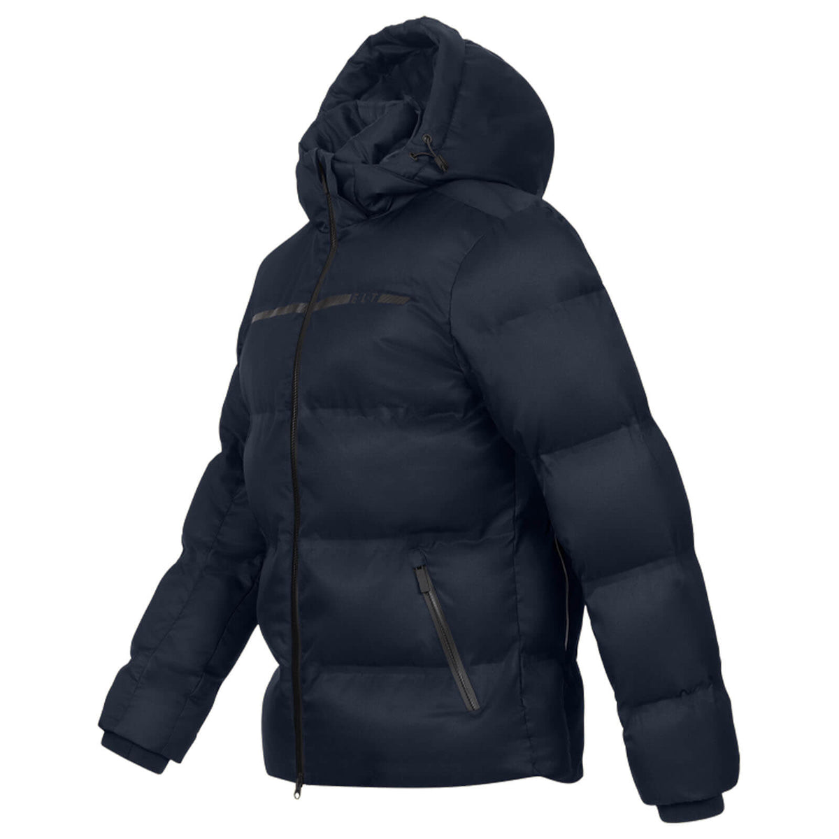 E.L.T Jacke Herren Winter Lightweight Jacke Montana Herrenjacke, Navy, Produkt allein auf weißem Hintergrund.