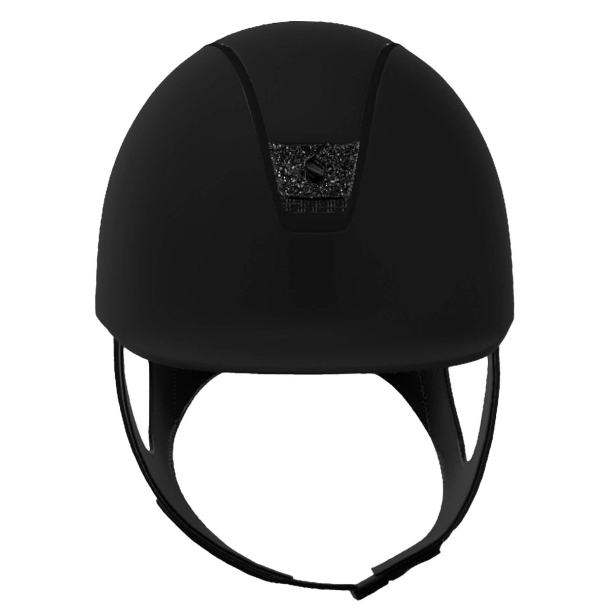 Samshield Reithelm 2.0 Black Shadowmatt Top Shadowmatt Trim Matt Black Blason Crystal Fabric, Produkt allein.
