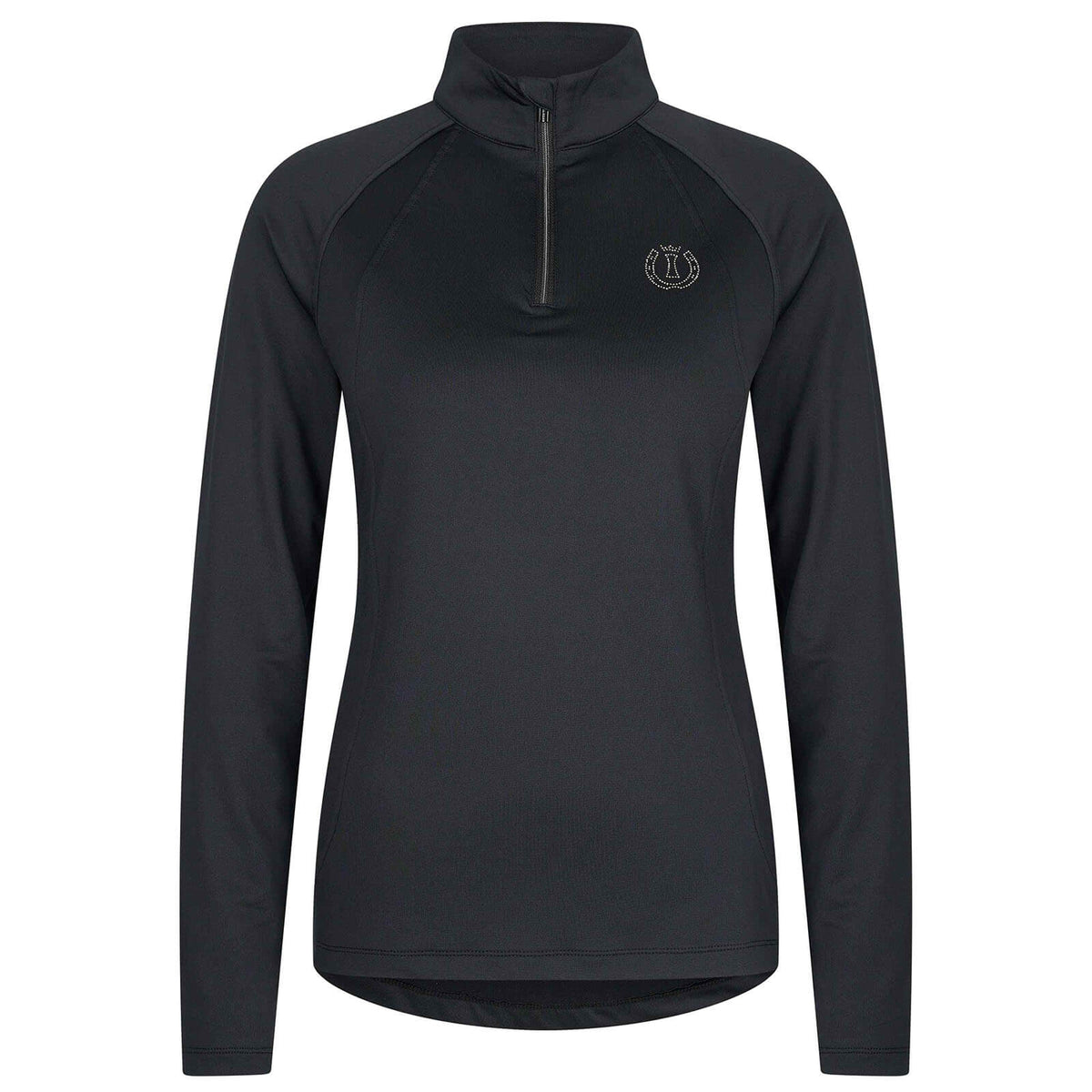 Longsleeve Damen IRHThrifter HW 2023 Funktionsshirt, Black, Produkt allein auf weißem Hintergrund.