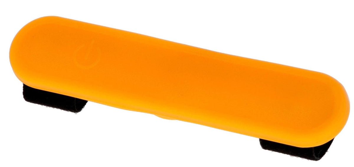 Covalliero LED-Sicherheitsband Maxi Safe, Orange, Produkt allein auf weißem Hintergrund.