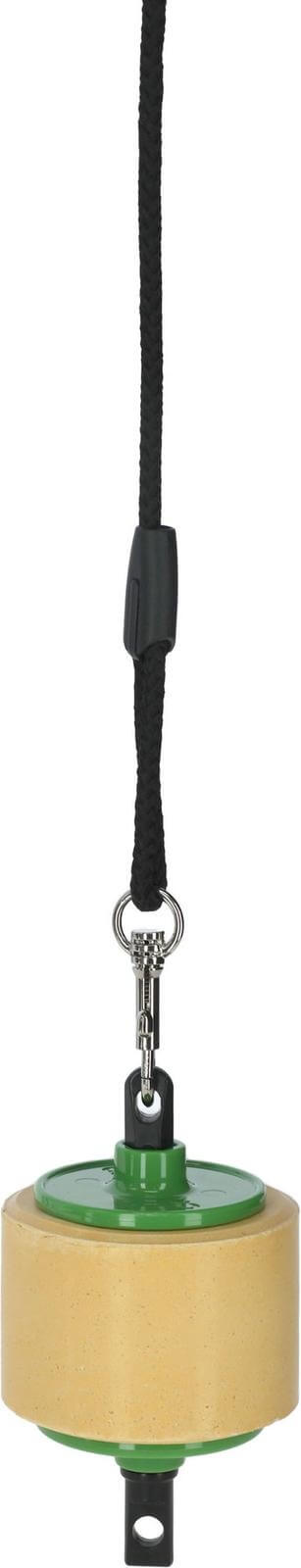 Delizia Lecksteinhalter, Produkt allein, grün und schwarz.