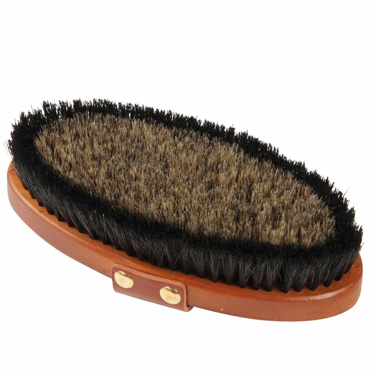 Waldhausen HW Kardätsche 18,5 cm, Naturborsten 3 cm, braun, Produkt allein auf weißem Hintergrund.