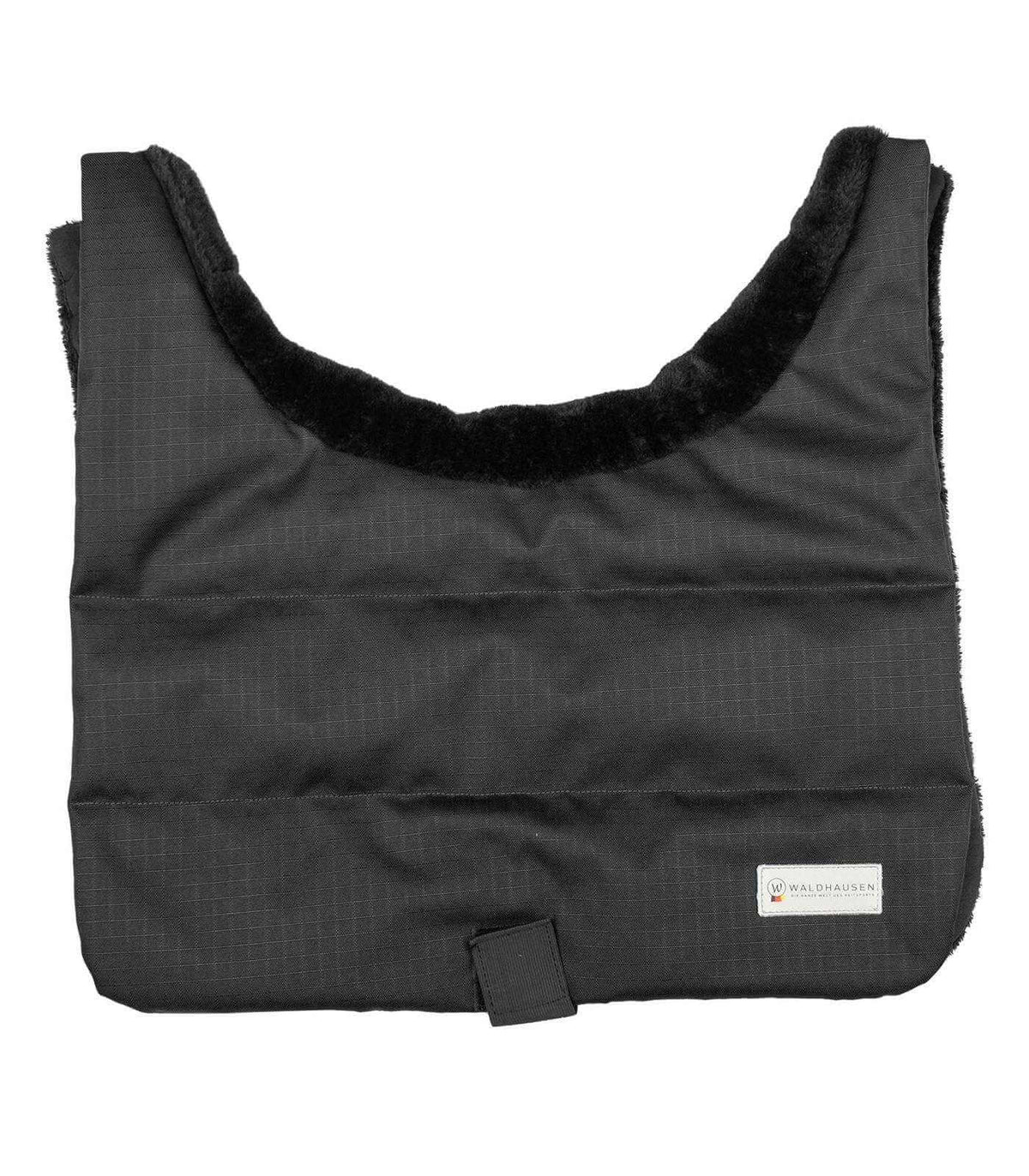 Waldhausen Brustschutz, Schwarz, Produkt allein auf weißem Hintergrund.
