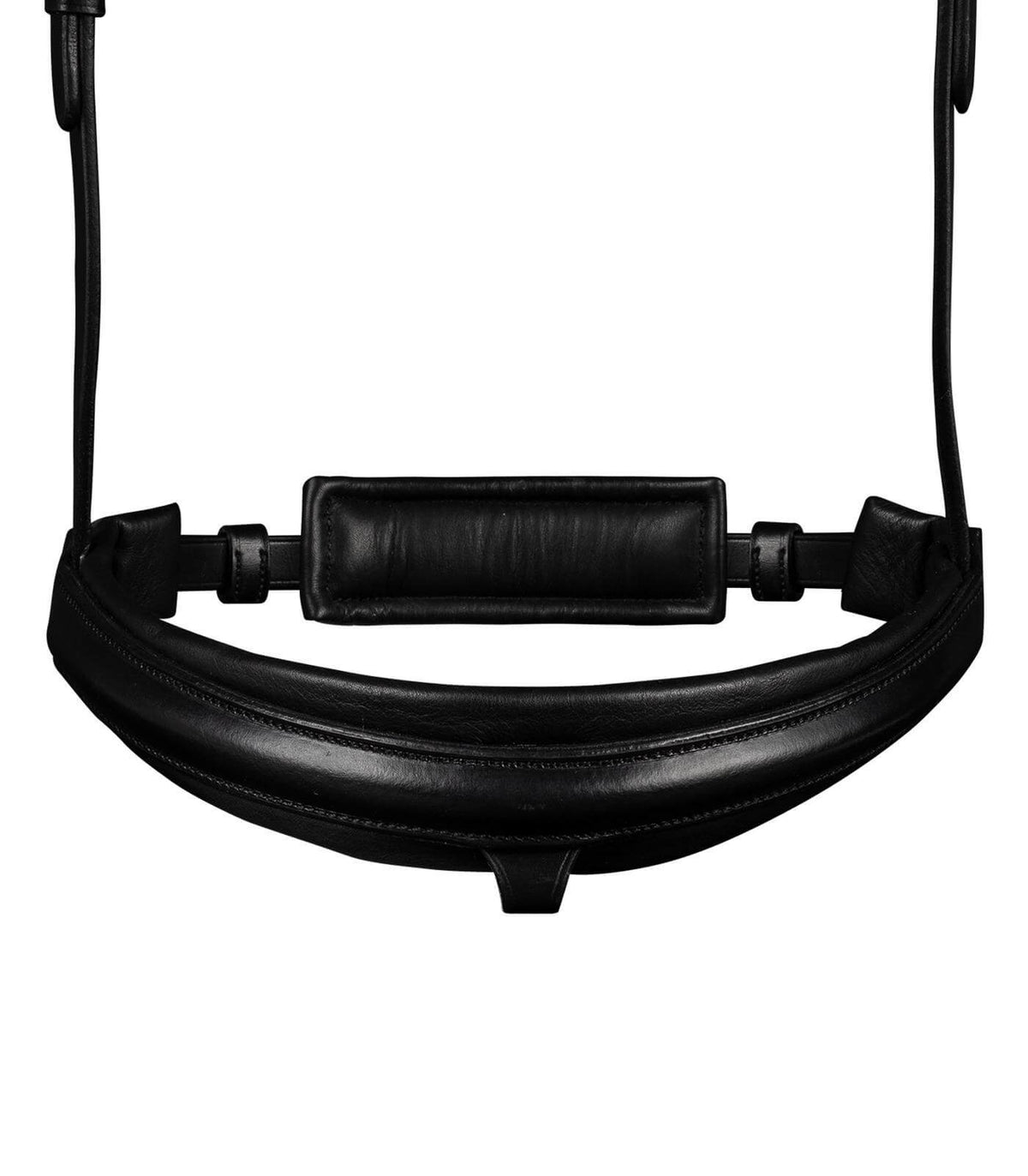 Waldhausen Trensenzaum X-Line Favourite, Schwarz, Produkt allein auf weißem Hintergrund.
