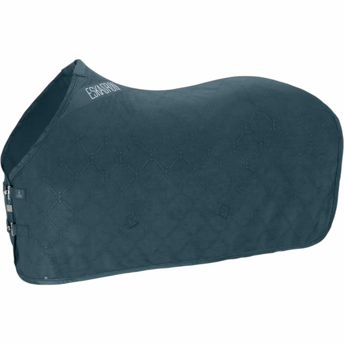 Eskadron Abschwitzdecke Fleece Stamp Classic Sports FS26 Pferdedecke, Petrol, Produkt allein.