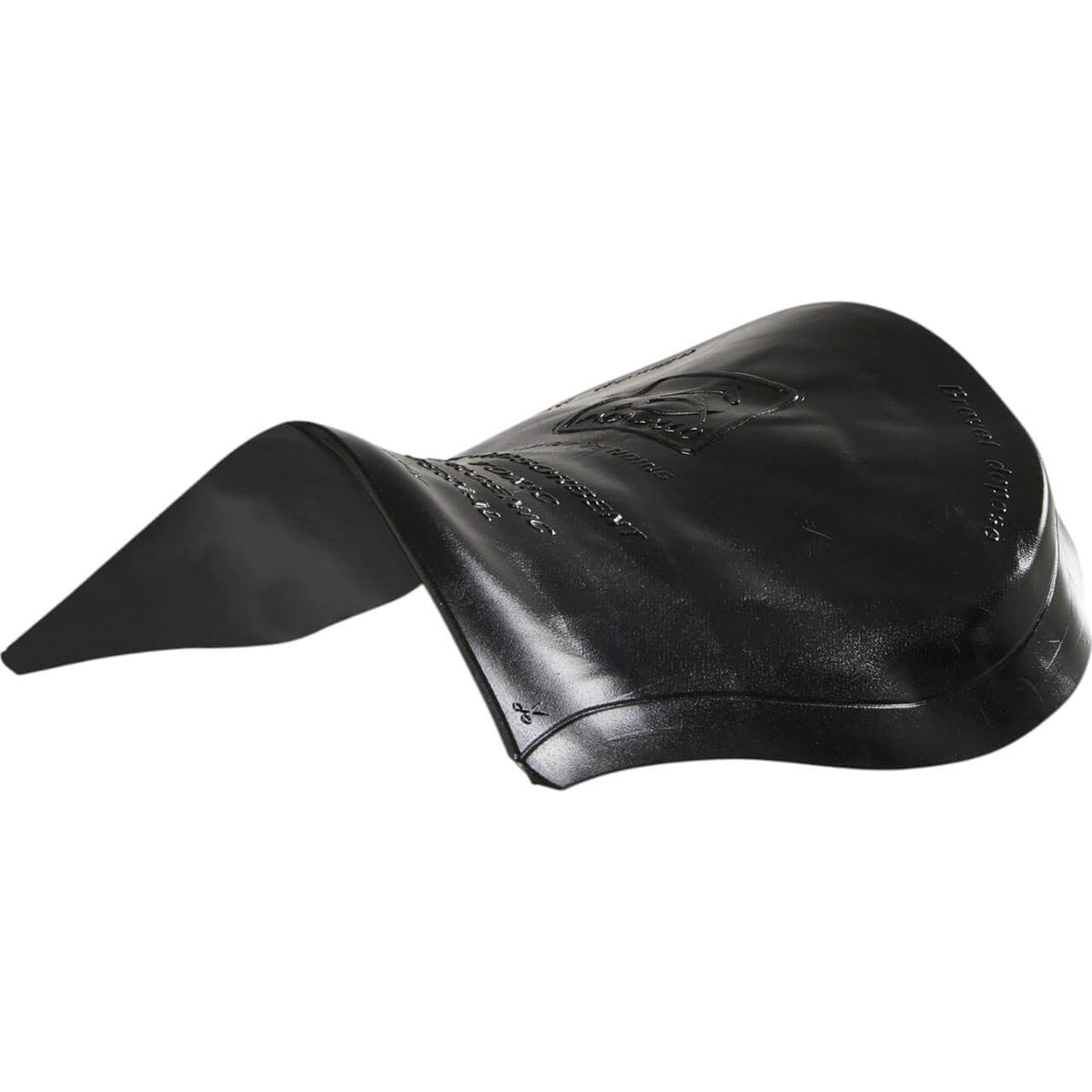 Acavallo Gelpad Hintere Erhöhung NS Classic Pad, Black, Detailaufnahme des Sattelpads.
