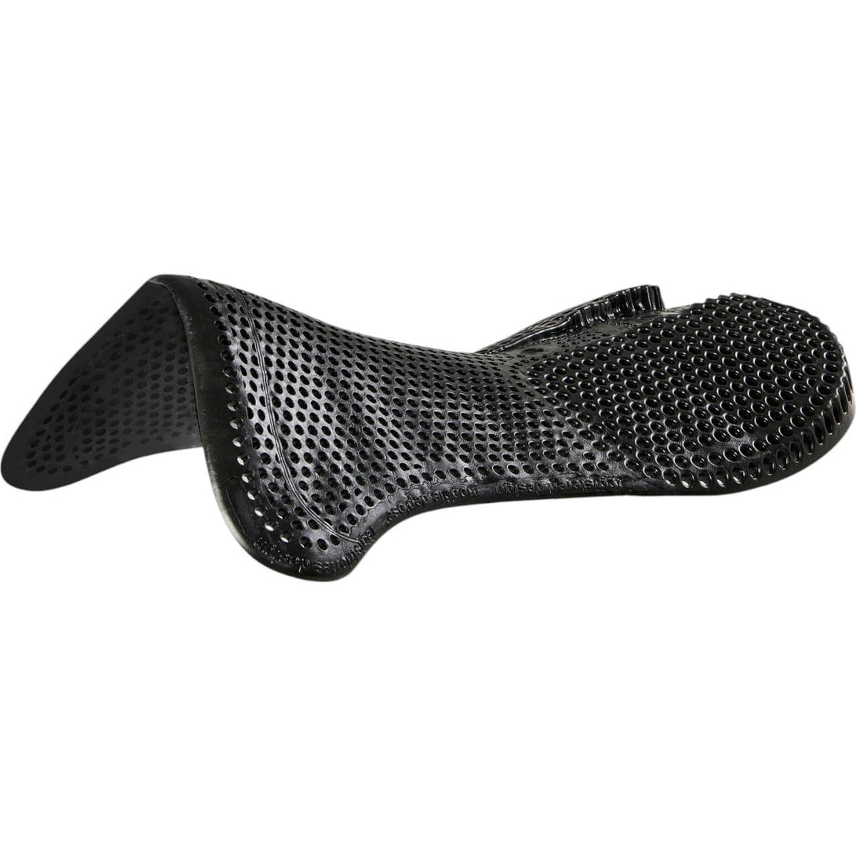 Acavallo Gelpad NS Classic (hinten erhöht) Pad, Black, Produkt allein auf weißem Hintergrund.