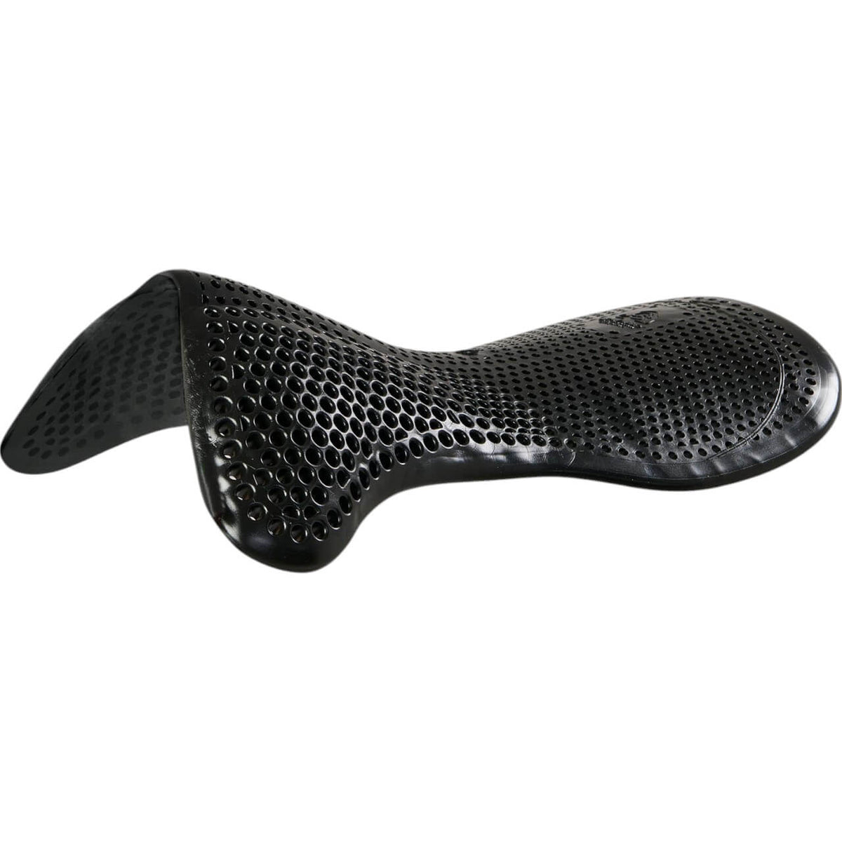 Acavallo Gelpad NS Classic (vorne erhöht) Pad, Black, Produkt allein auf weißem Hintergrund.