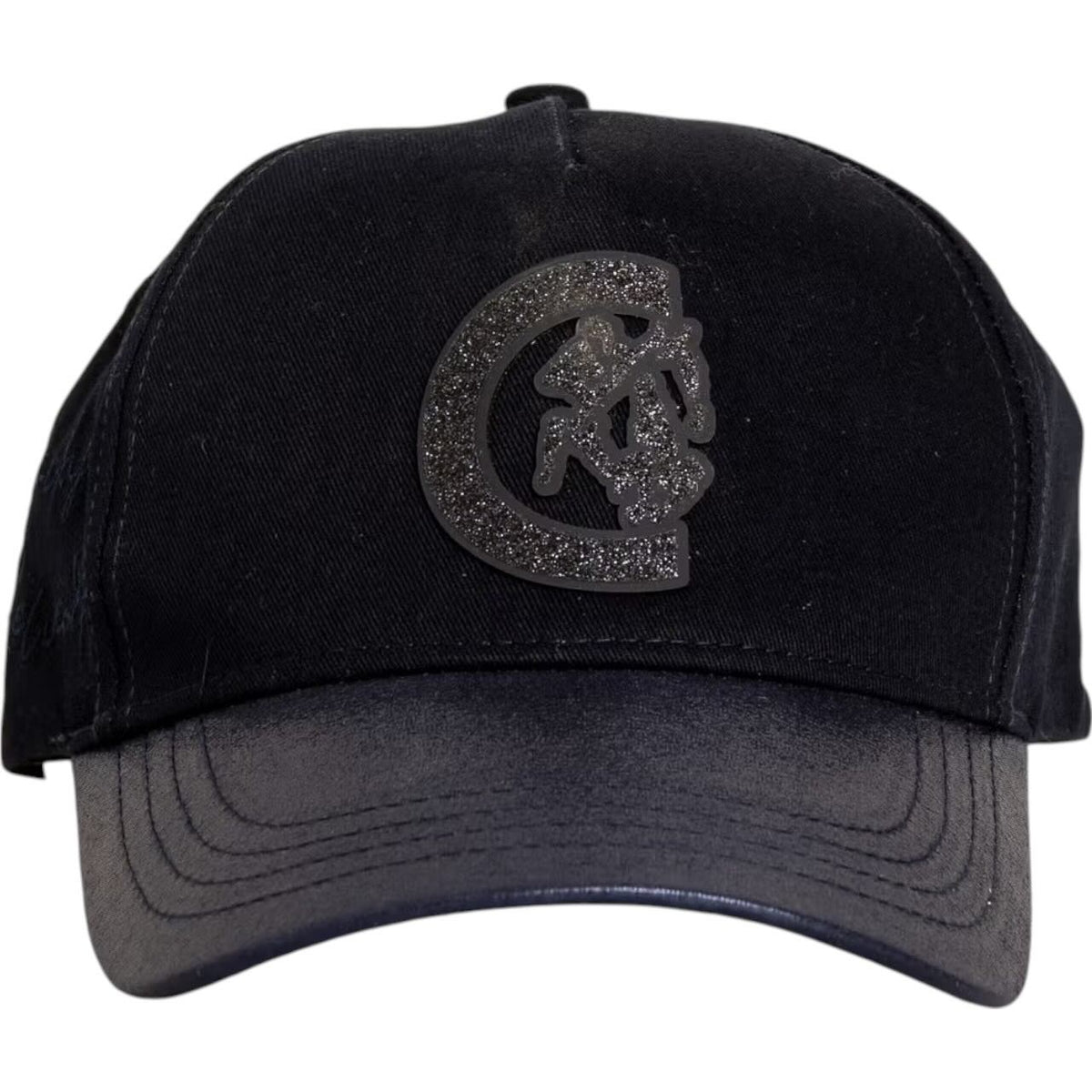 Cap Sparkling Basecap, Schwarz, Produkt allein auf weißem Hintergrund.