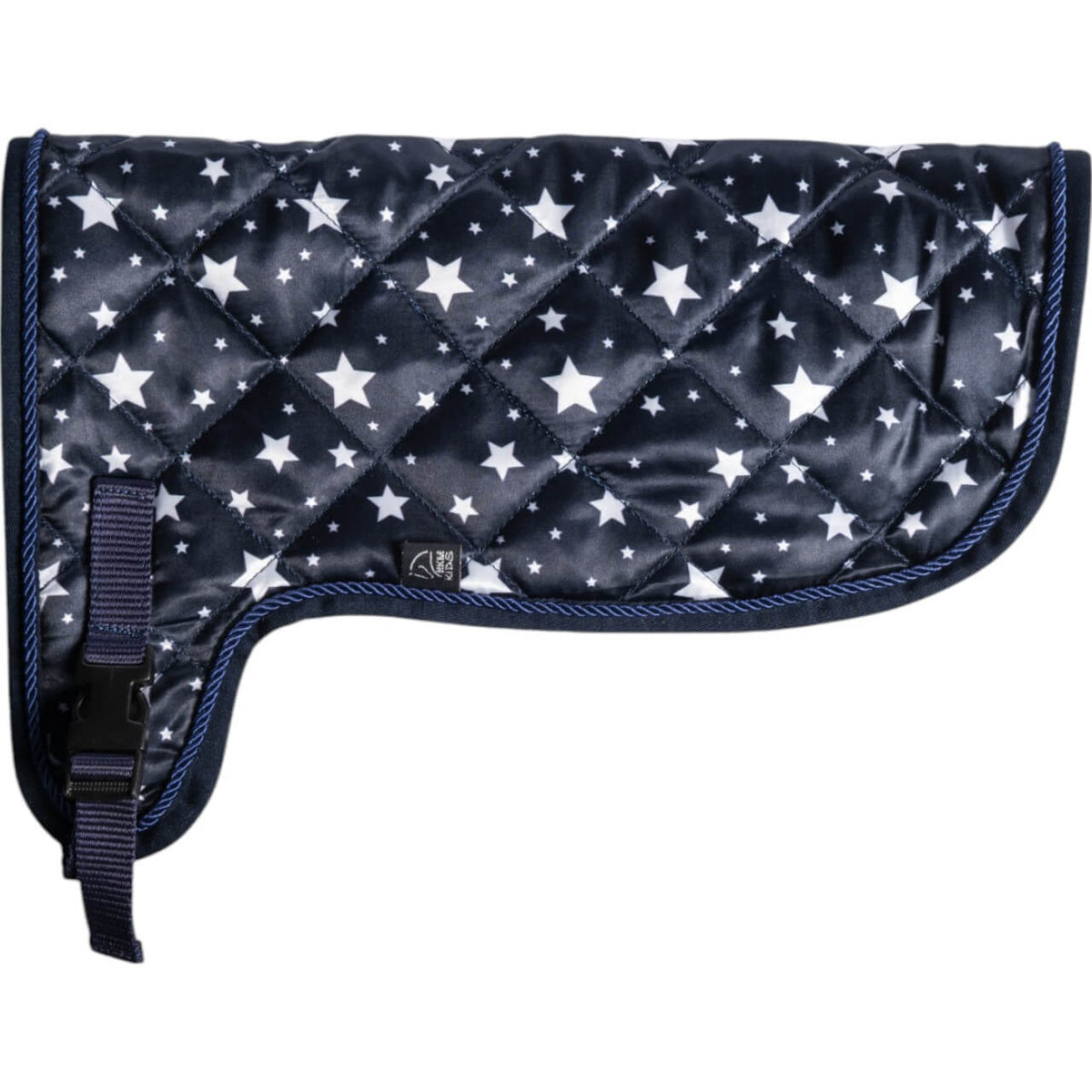 Decke Hobby Horsing, Navy, mit Sternenmuster, Produkt allein.