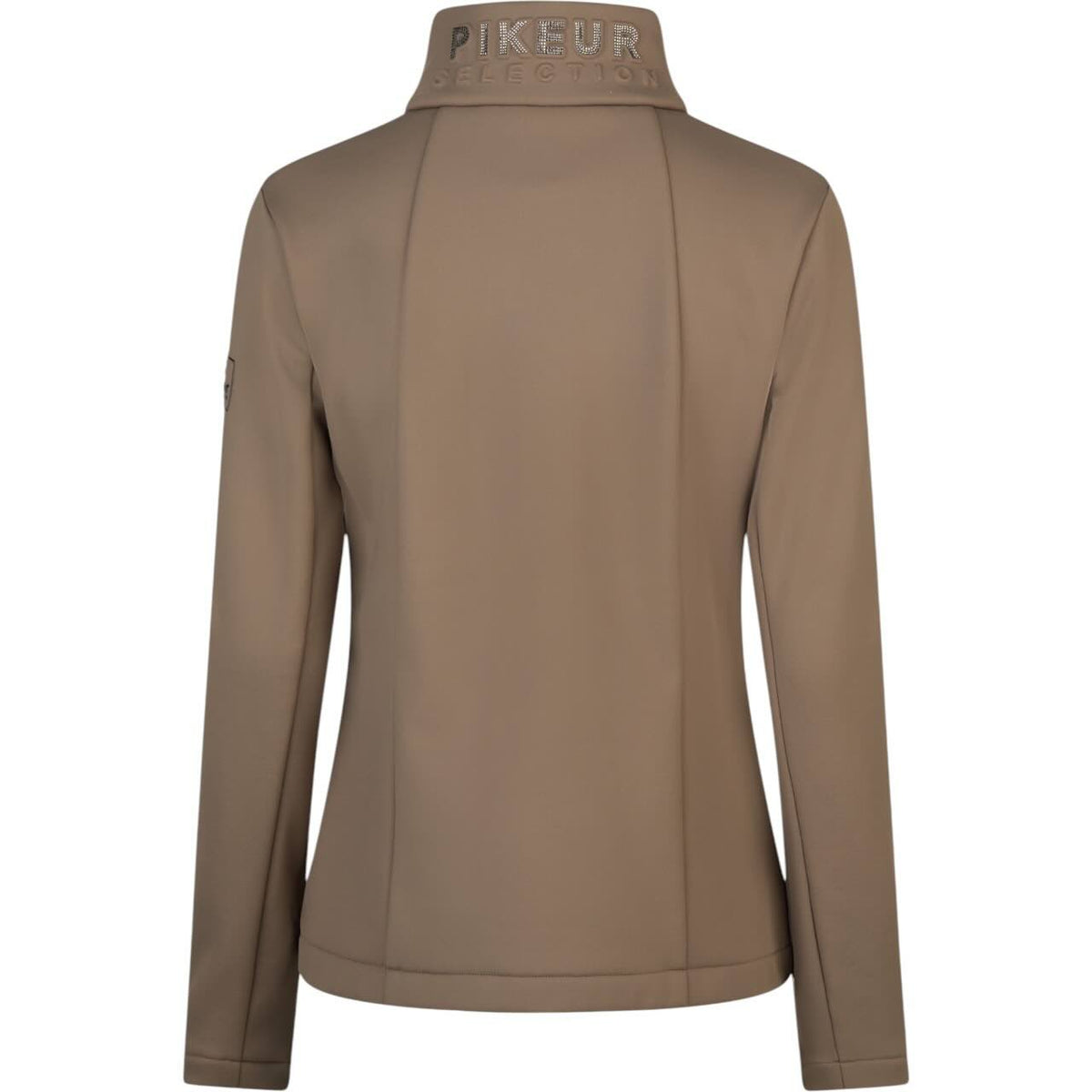 Pikeur Fleecejacke Damen Selection HW 2025 Jacke, Braun, Rückansicht der Jacke.