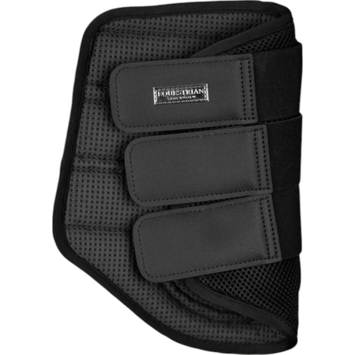 Dressurgamaschen Classic Mesh Boots Black Edition Gamaschen, Schwarz, Produkt allein auf weißem Hintergrund.