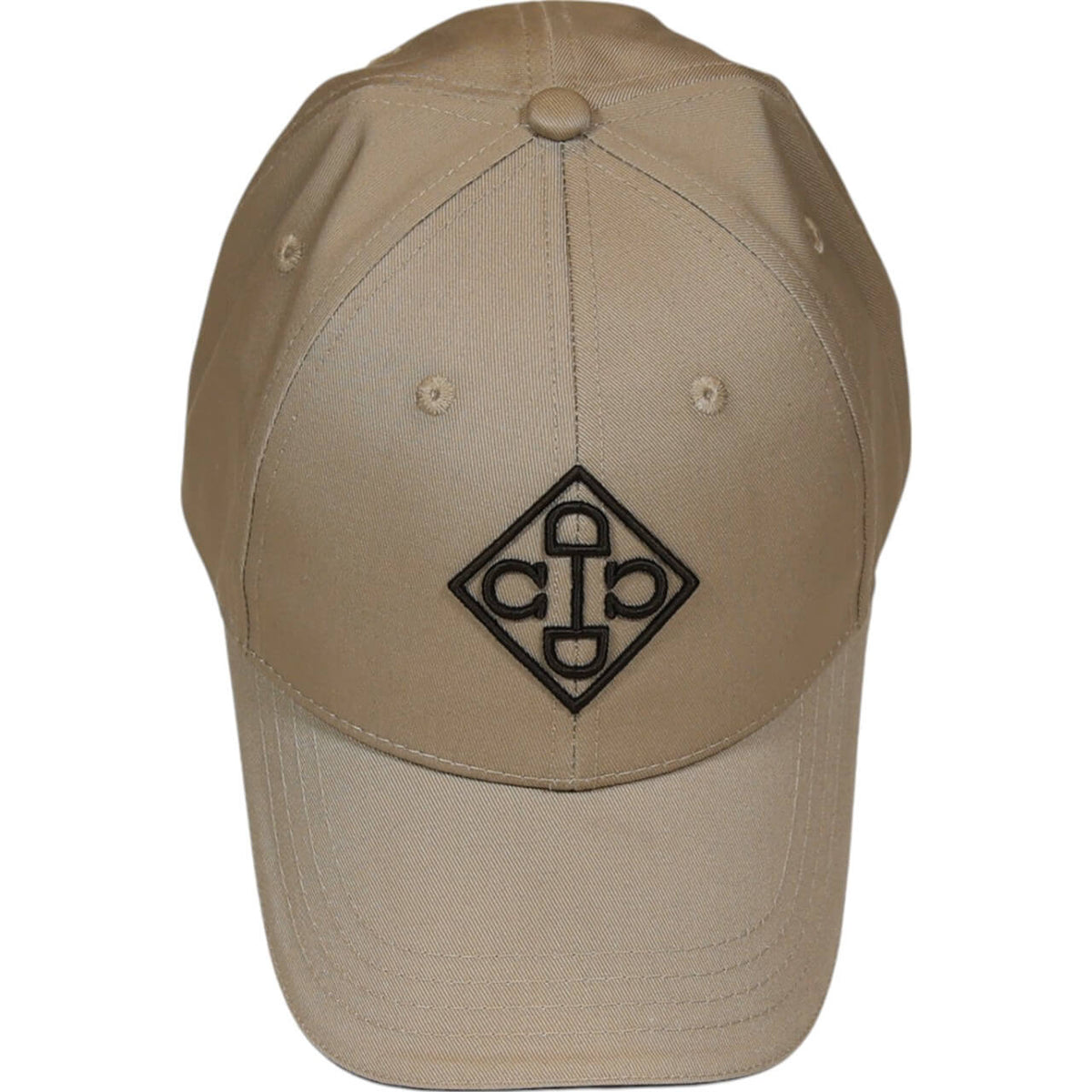 Cap Grooming Deluxe Basecap, Beige, Produkt allein auf weißem Hintergrund.