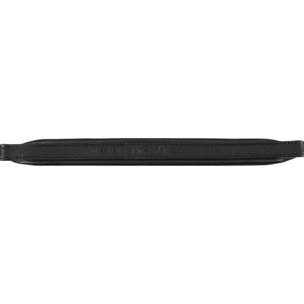 Eskadron Halfter Leather Elegance Lederhalfter, Schwarz, Produkt allein auf weißem Hintergrund.