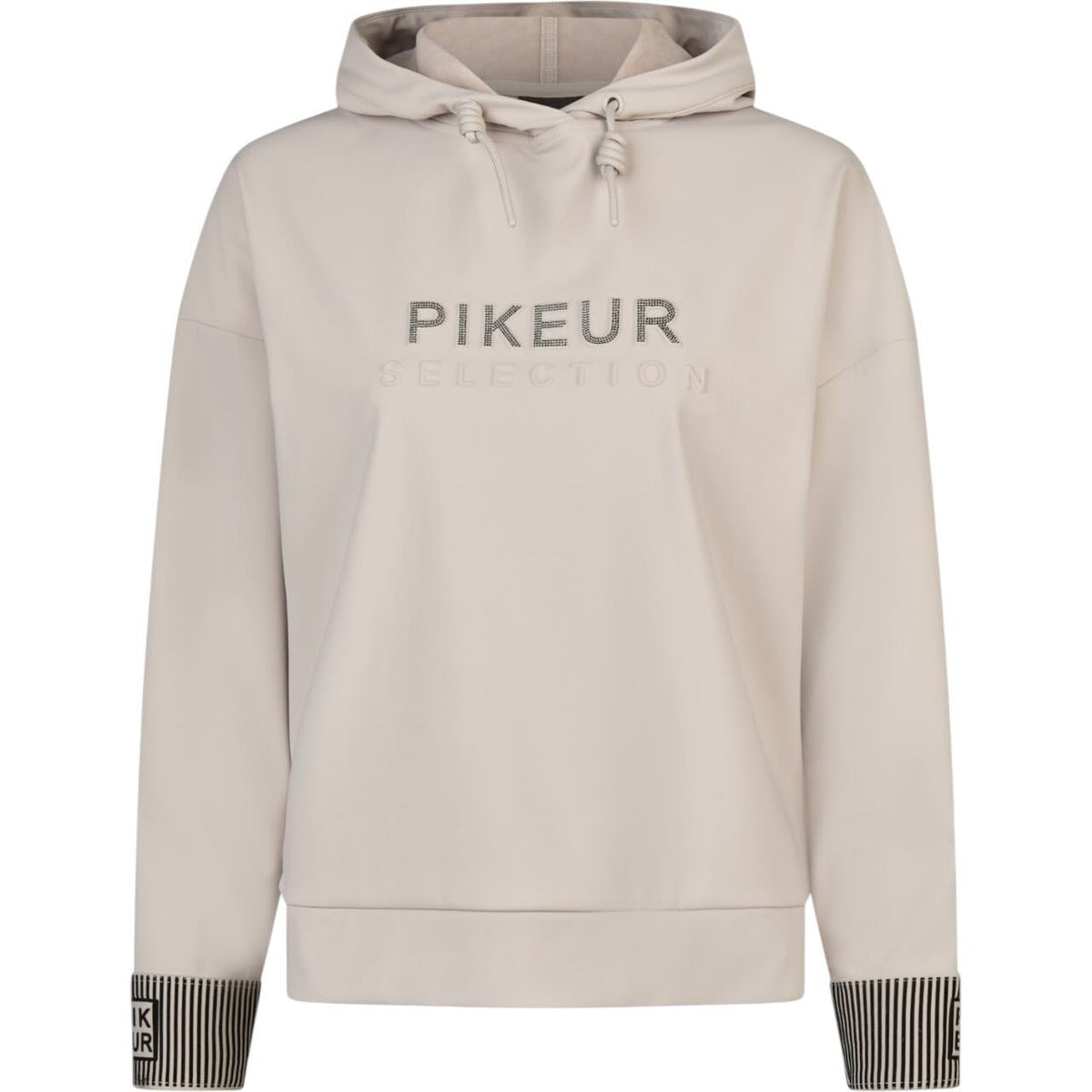 Pikeur Hoodie Damen Selection HW 2025 Kapuzenpullover, Pale Grey, Produkt allein.