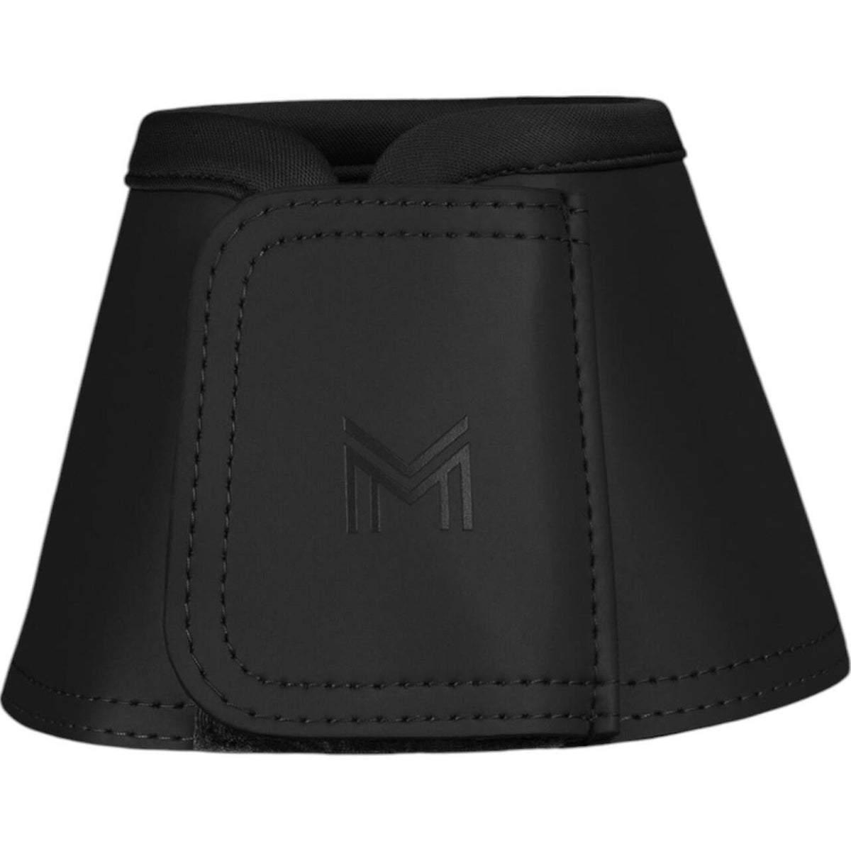 Hufglocken Ego Bell Boots, Schwarz, Produkt allein auf weißem Hintergrund.