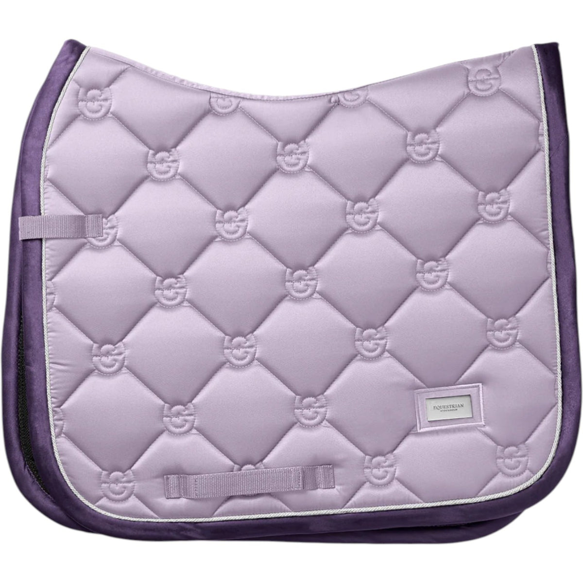 Equestrian Stockholm Dressurschabracke Lavender Schabracke, Lavender, Produkt allein auf weißem Hintergrund.