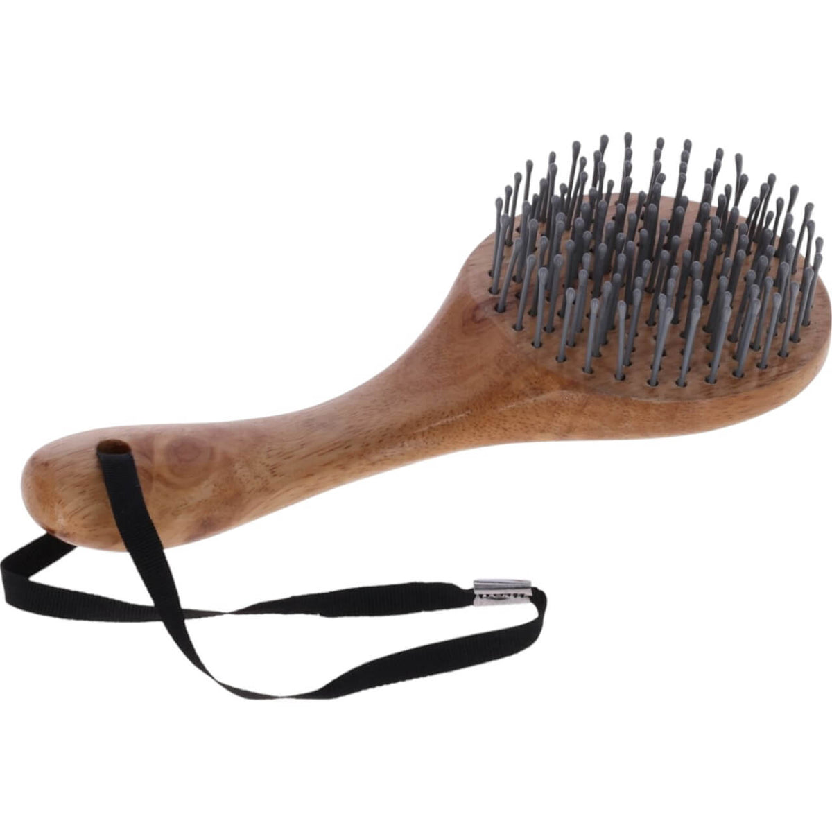 MagicBrush Mähnen- und Schweifbürste Putzbürste, Braun, Produkt allein auf weißem Hintergrund.
