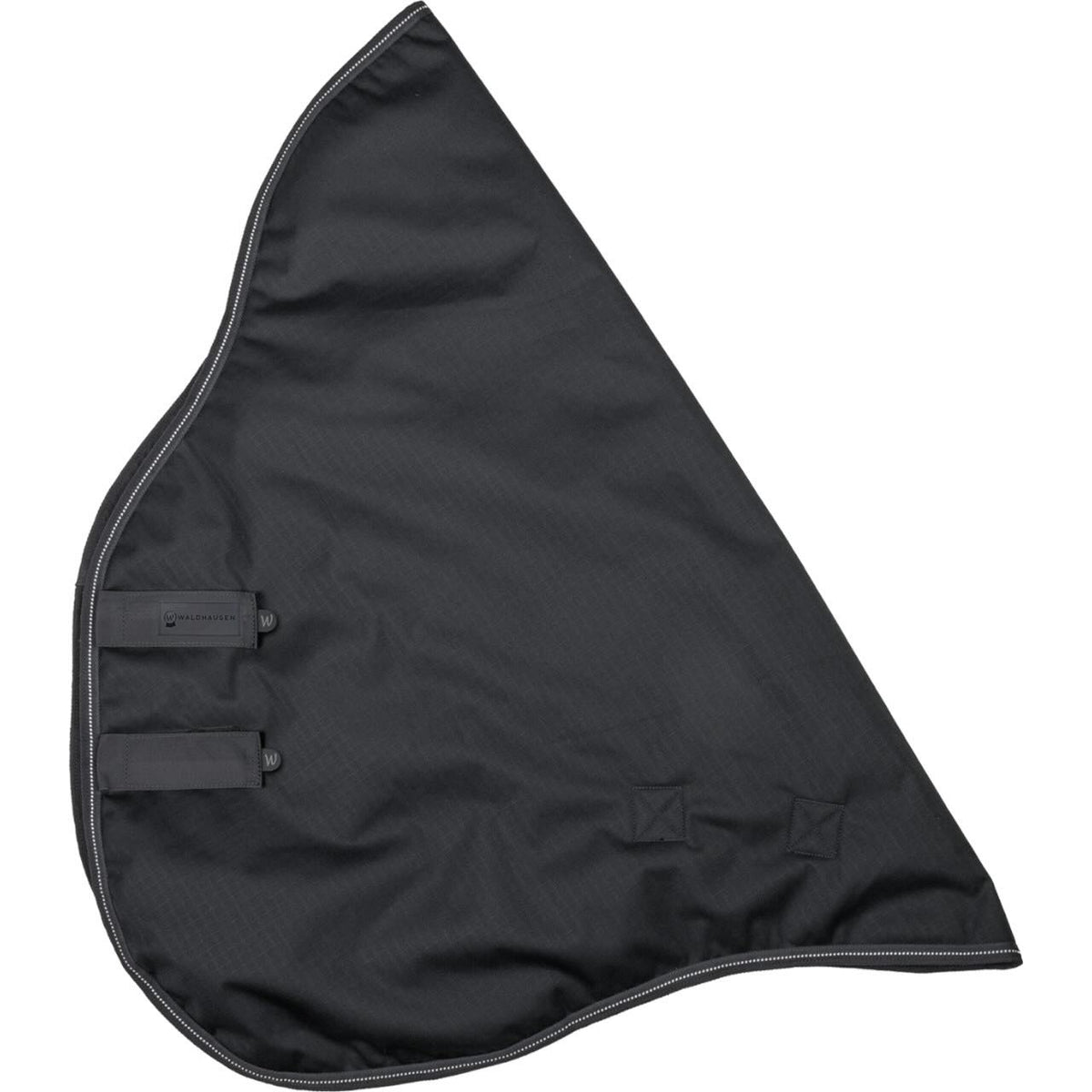 Waldhausen Outdoorhalsteil 0g 600D Light, Schwarz, Produkt allein auf weißem Hintergrund.