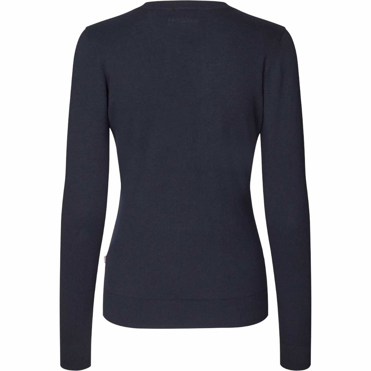 Kingsland Pullover Damen O-Neck Sweatshirt, Dunkelblau, Produkt allein auf weißem Hintergrund.