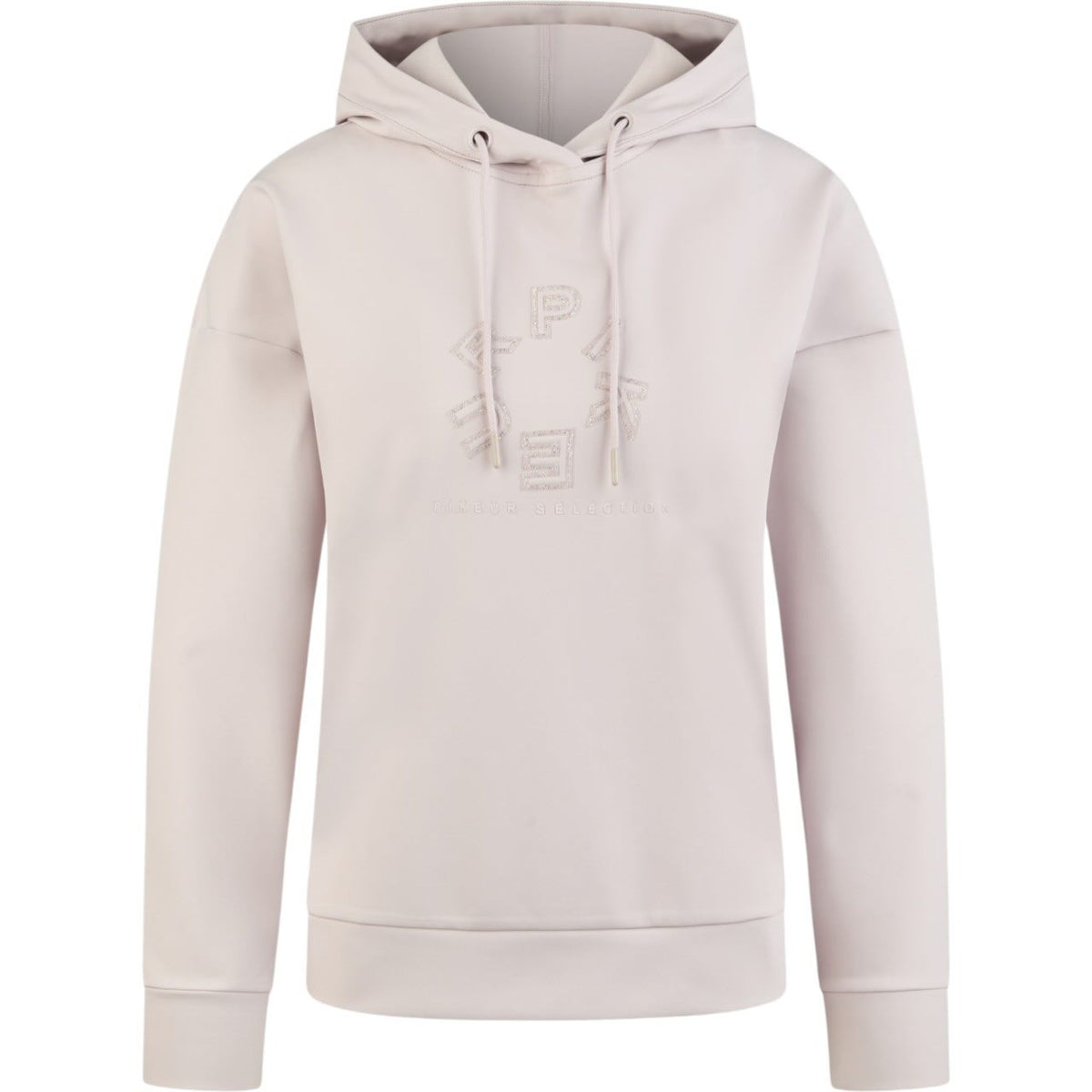 Pikeur Pullover Damen Selection FS 2026 Hoody, Soft Lilac, Produkt allein auf weißem Hintergrund.