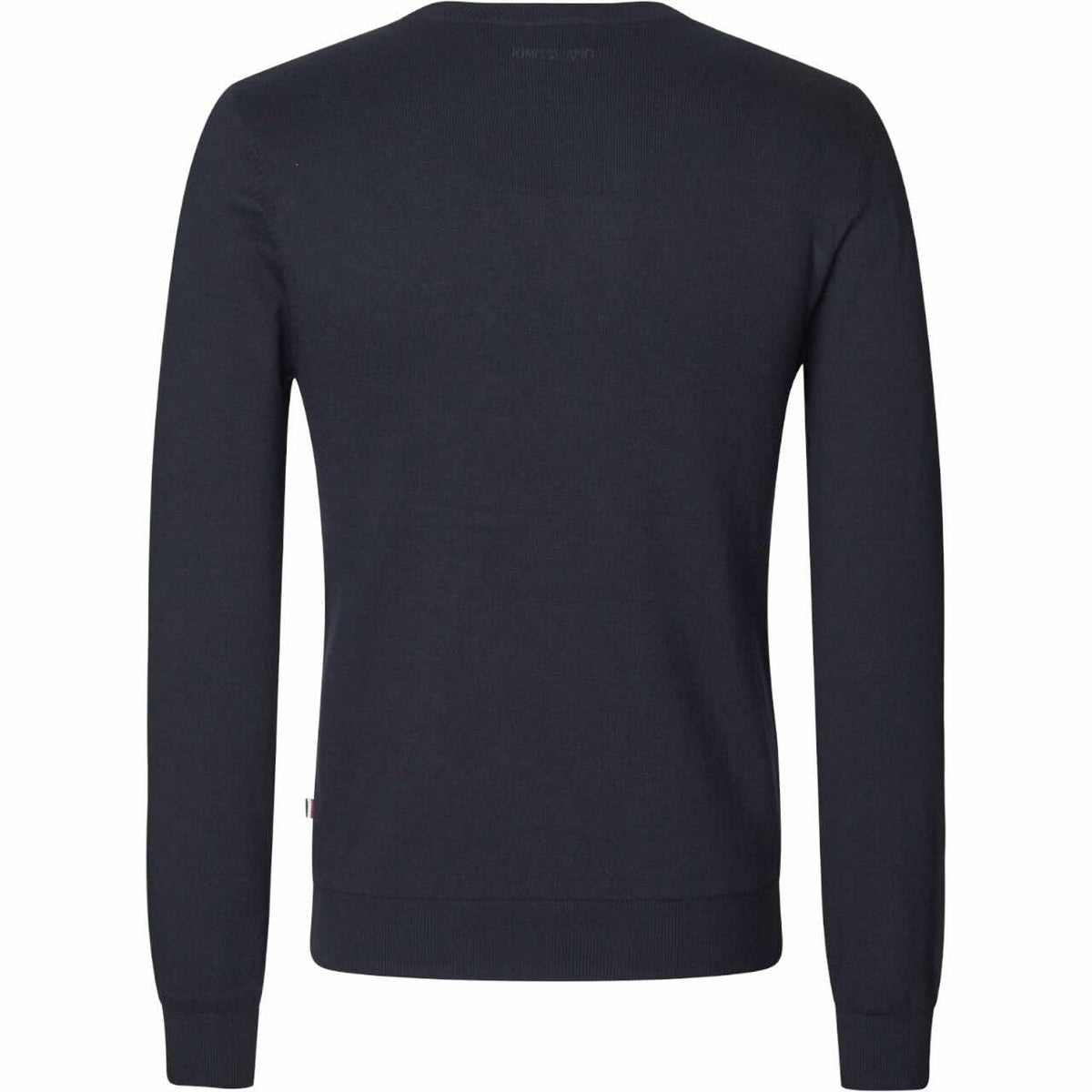 Kingsland Pullover Herren O-Neck Sweatshirt, Schwarz, Produkt allein auf weißem Hintergrund.