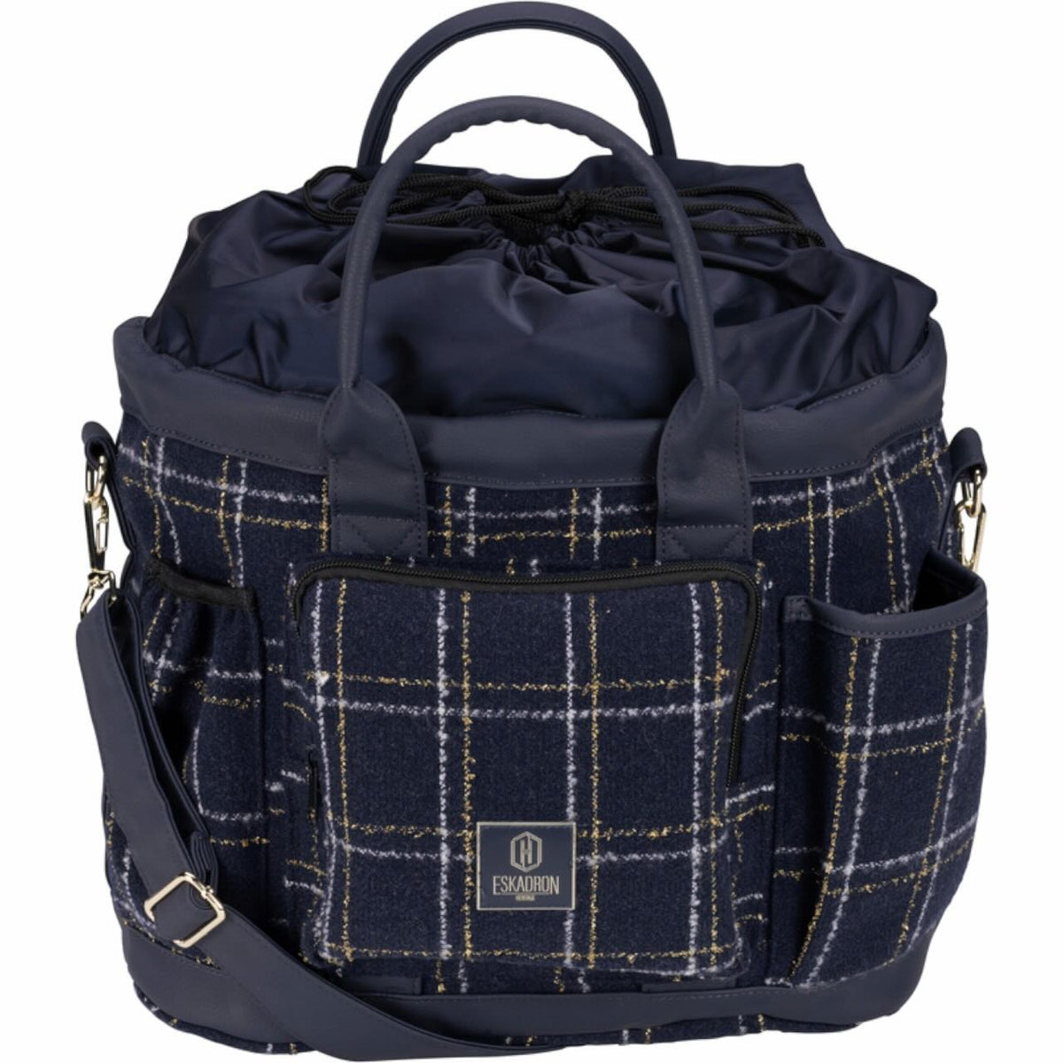 Eskadron Putztasche Boucle Heritage 2025 Tasche, Navy, Produkt allein auf weißem Hintergrund.