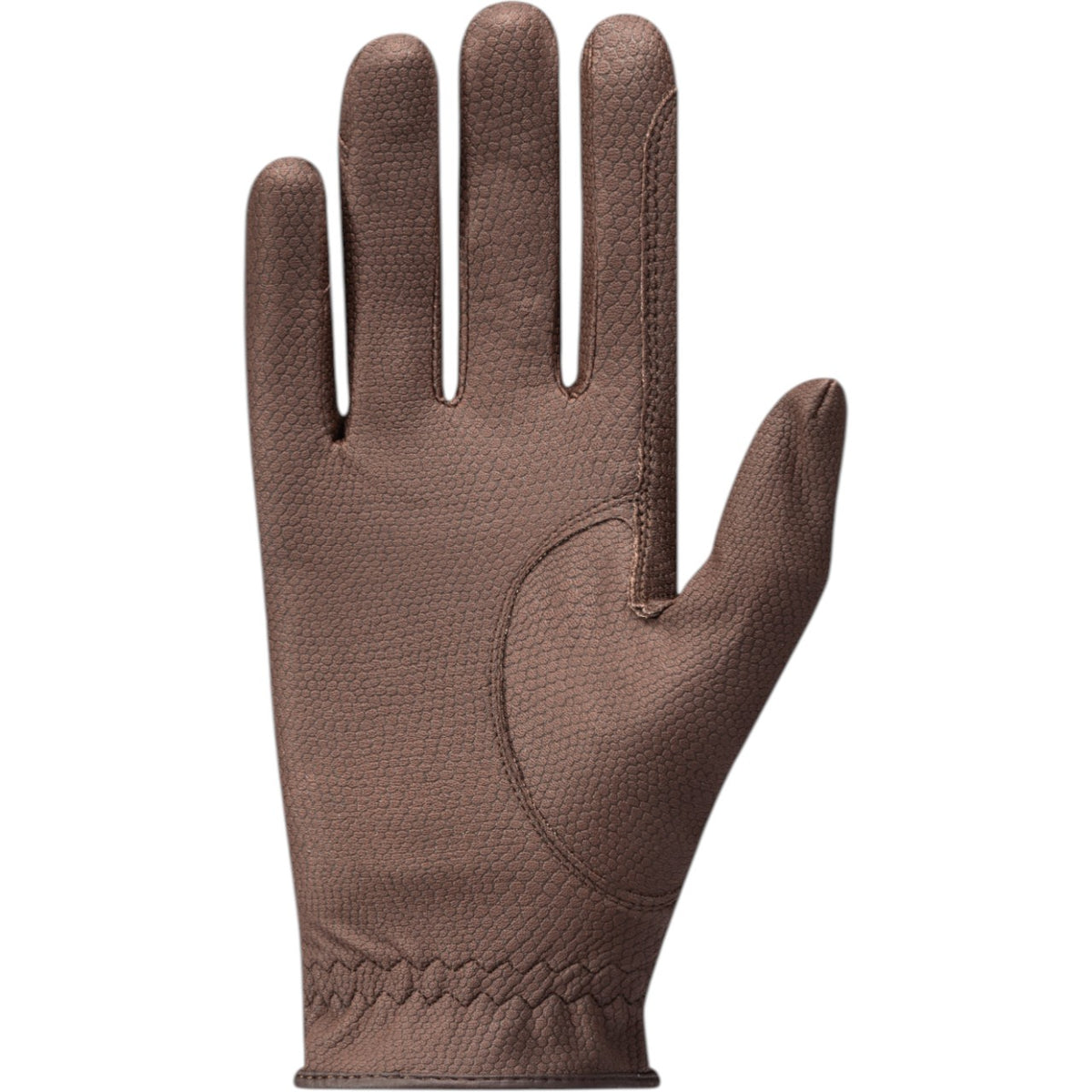 Reithandschuh Roeck-Grip Pro Handschuh, Braun, Produkt allein auf weißem Hintergrund.