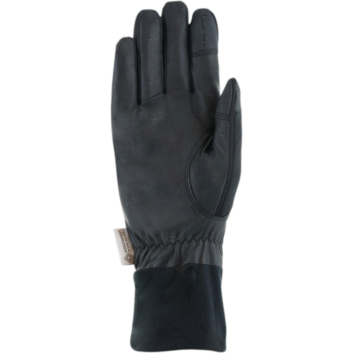 Roeckl Reithandschuh Wheaton Handschuh, Schwarz, Produkt allein auf weißem Hintergrund.