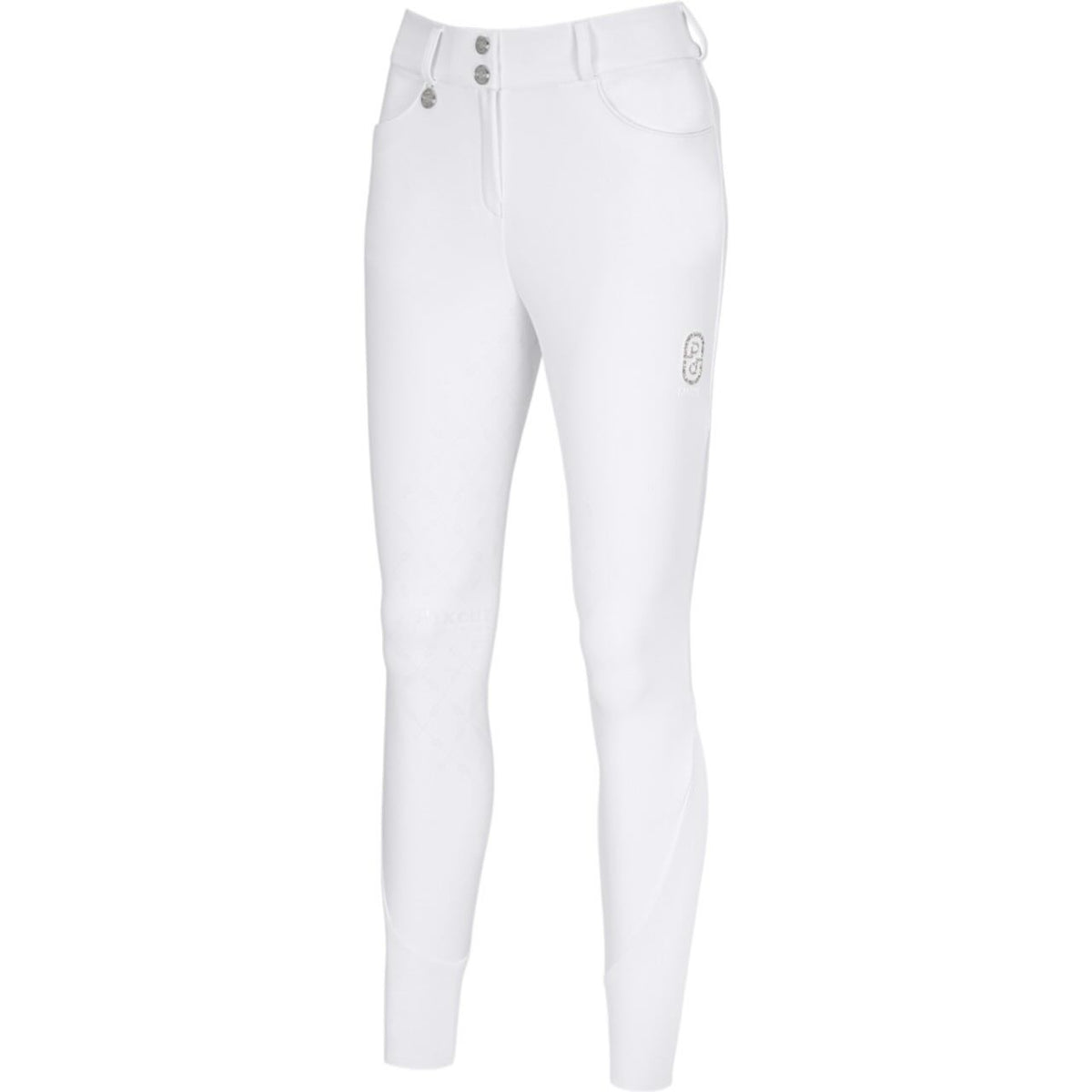 Pikeur Reithose Damen Ceelina SD Selection FS 2026 Damenreithose, Weiß, Produkt allein auf weißem Hintergrund.