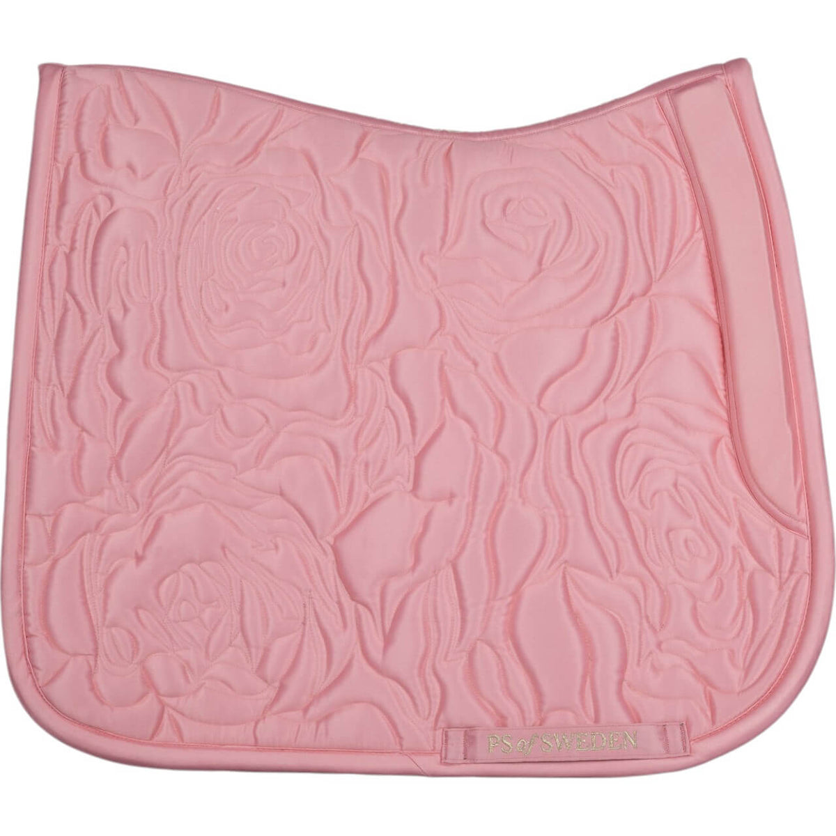 Dressurschabracke Rose Quilt FS 2025 Schabracke, Rosa, Produkt allein auf weißem Hintergrund.