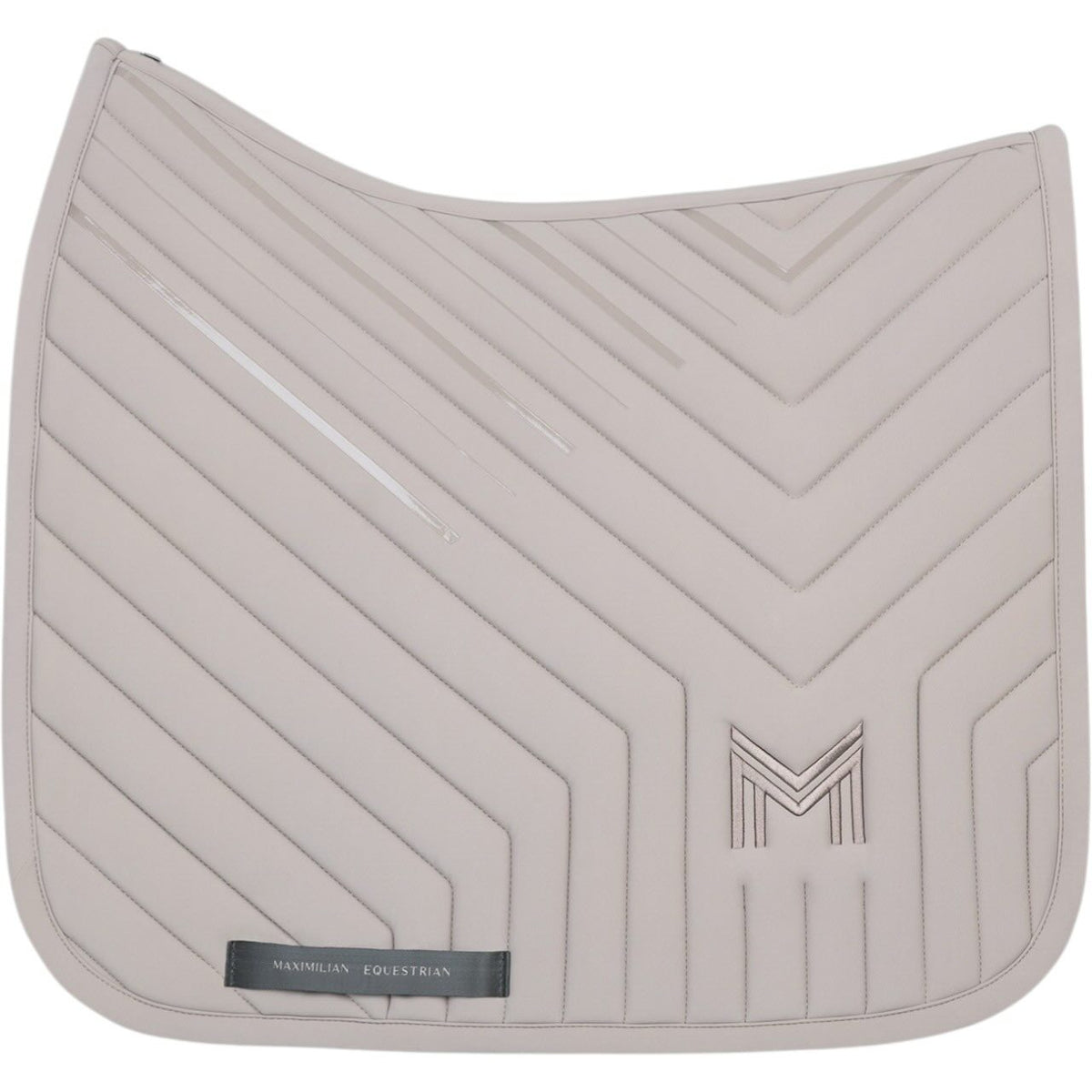 Maximilian Equestrian Schabracke Dressur Delta Dressurschabracke, Taupe, Produkt allein.