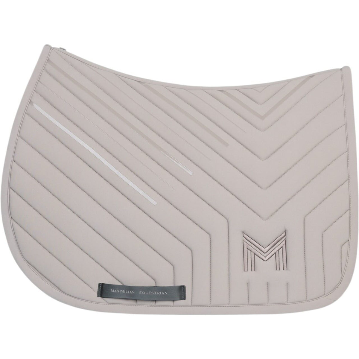Maximilian Equestrian Schabracke Springen Delta Springschabracke, Taupe, Produkt allein.