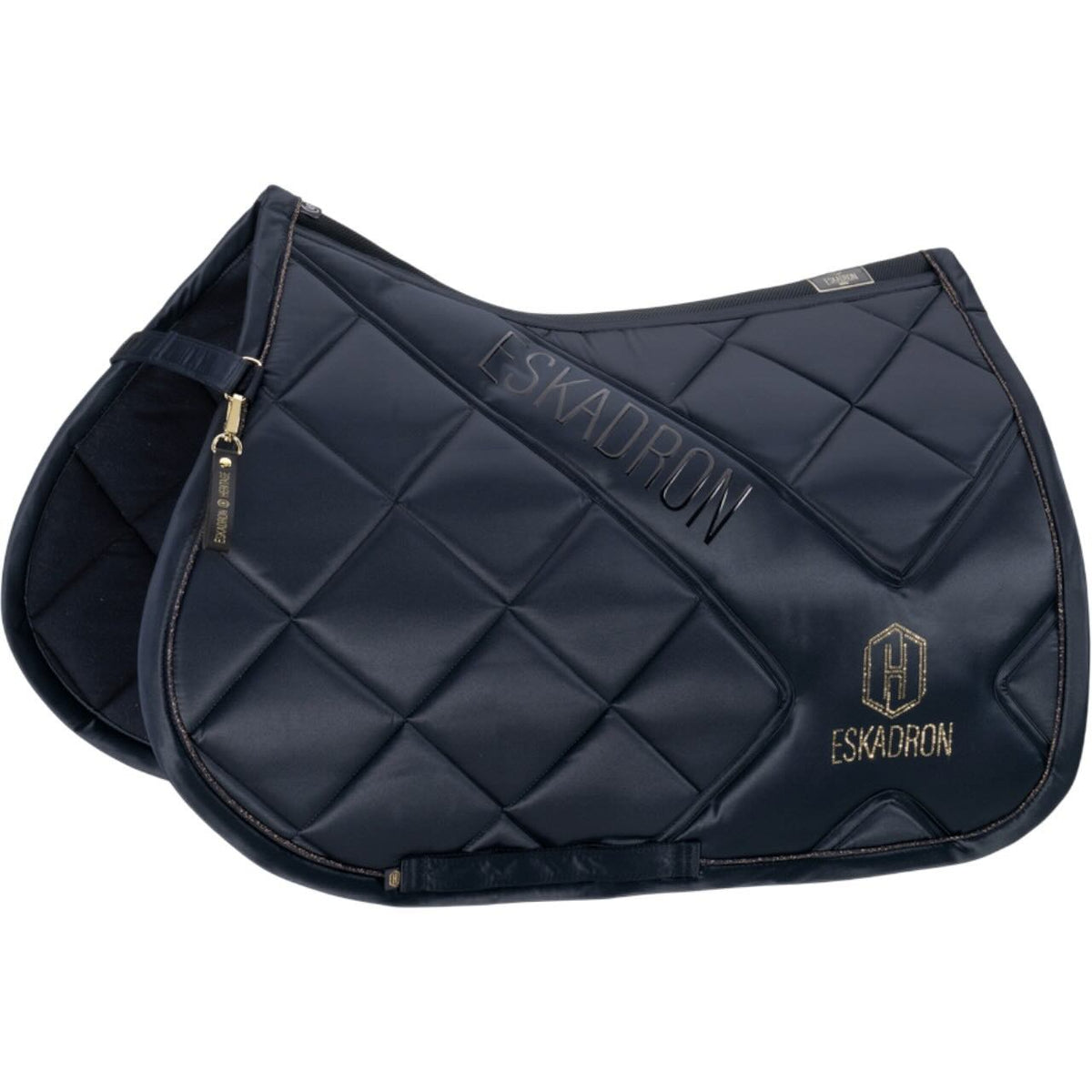 Eskadron Springschabracke Bicross Heritage 2025 Schabracke, Navy, Produkt allein auf weißem Hintergrund.