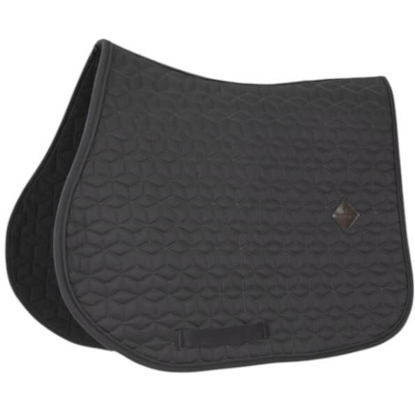 Springschabracke Classic Schabracke, Schwarz, Produkt allein auf weißem Hintergrund.