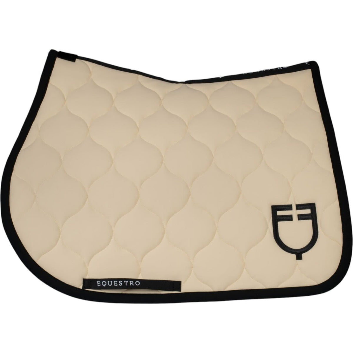 Equestro Springschabracke FS 2026 Schabracke, Beige, Produkt allein auf weißem Hintergrund.