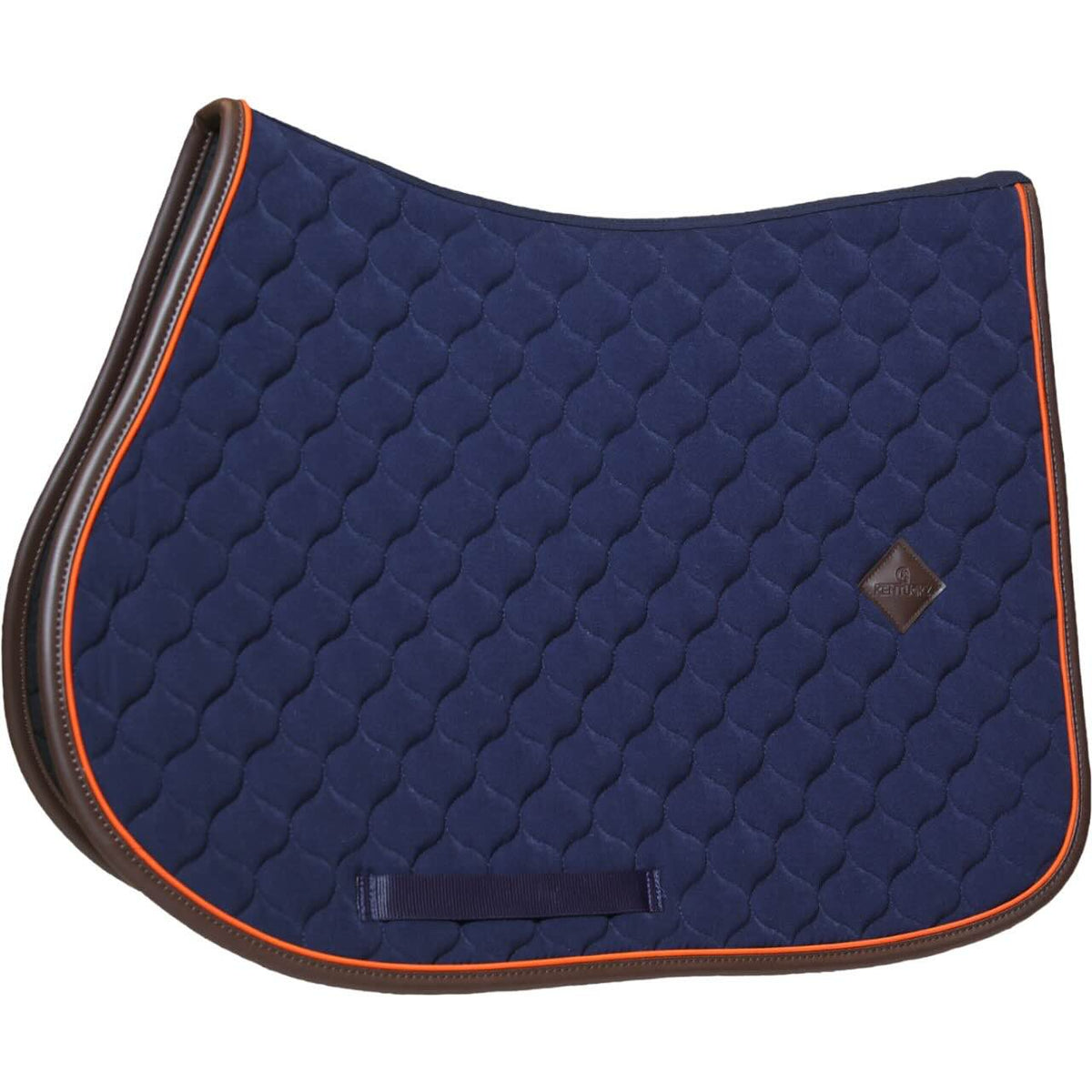 Springschabracke Onion Quilt Neon Leather Schabracke, Navy, Produkt allein.