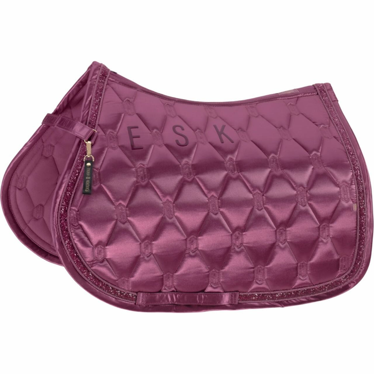 Eskadron Springschabracke Satin Jewel Heritage 2025 Schabracke, Wildberry, Produkt allein.