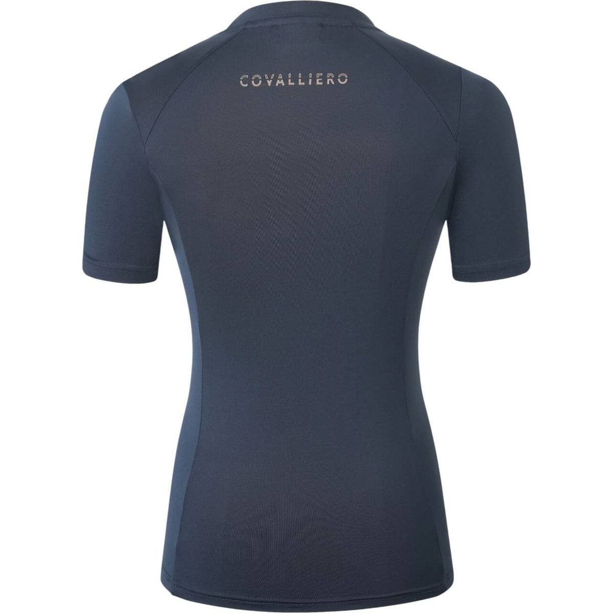 Covalliero T-Shirt Damen FS 2026 Trainingsshirt, Dunkelblau, Produkt allein auf weißem Hintergrund.