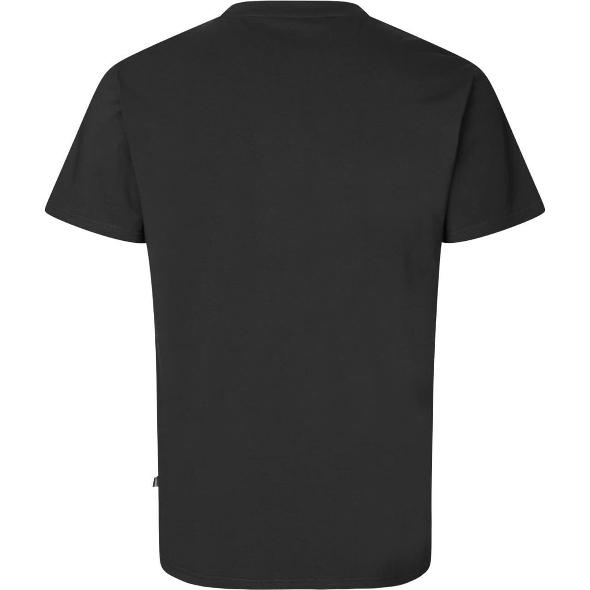 Kingsland T-Shirt Herren Logo Shirt, Schwarz, Produkt allein auf weißem Hintergrund.