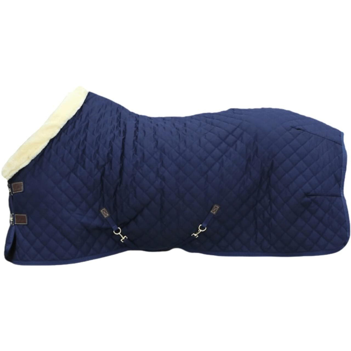 Kentucky Horsewear Turnierdecke 160g Show Rug, Marine, Produkt allein auf weißem Hintergrund.