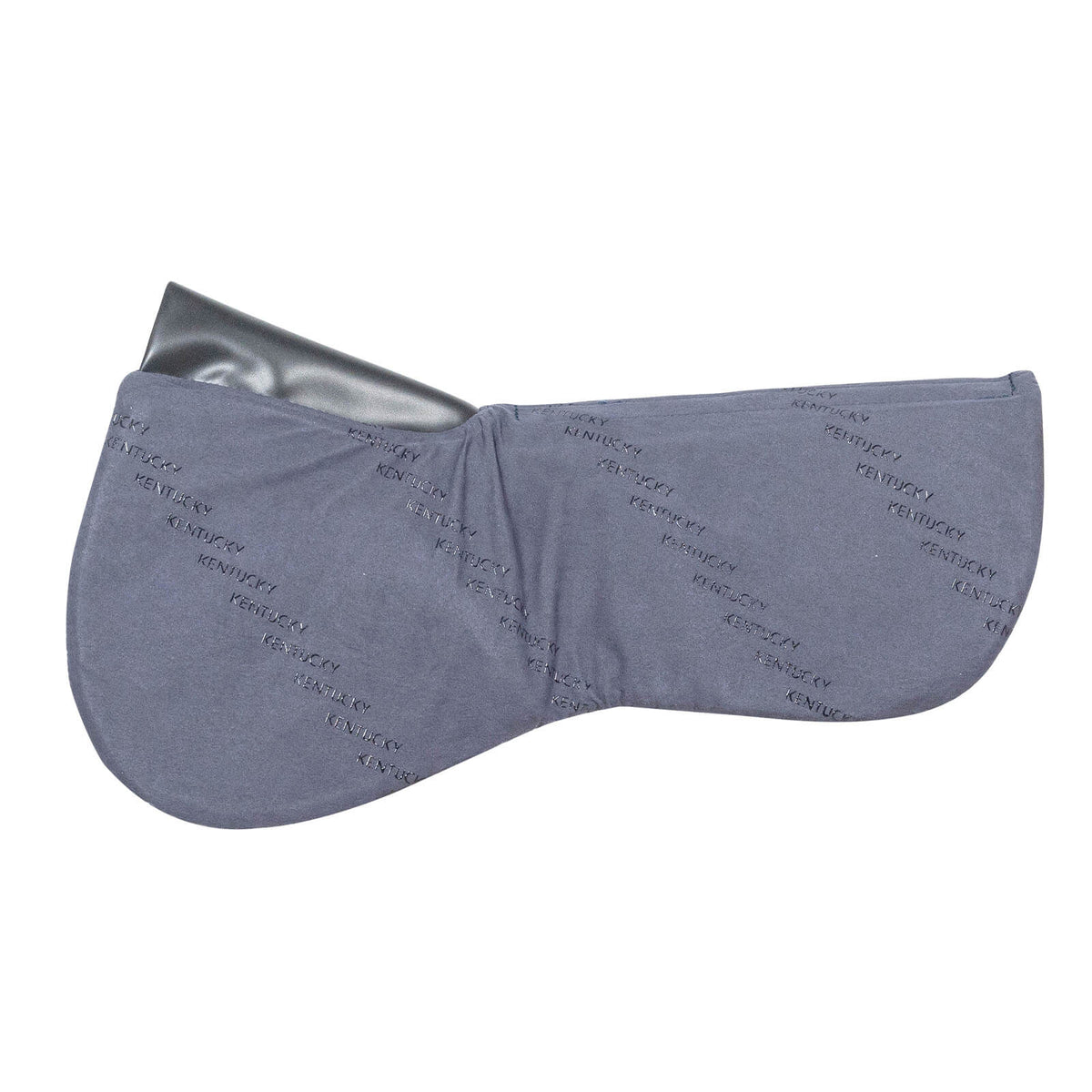 Kentucky Horsewear Sattelpad Korrektur Impact 10 mm, Grey, Produkt allein auf weißem Hintergrund.
